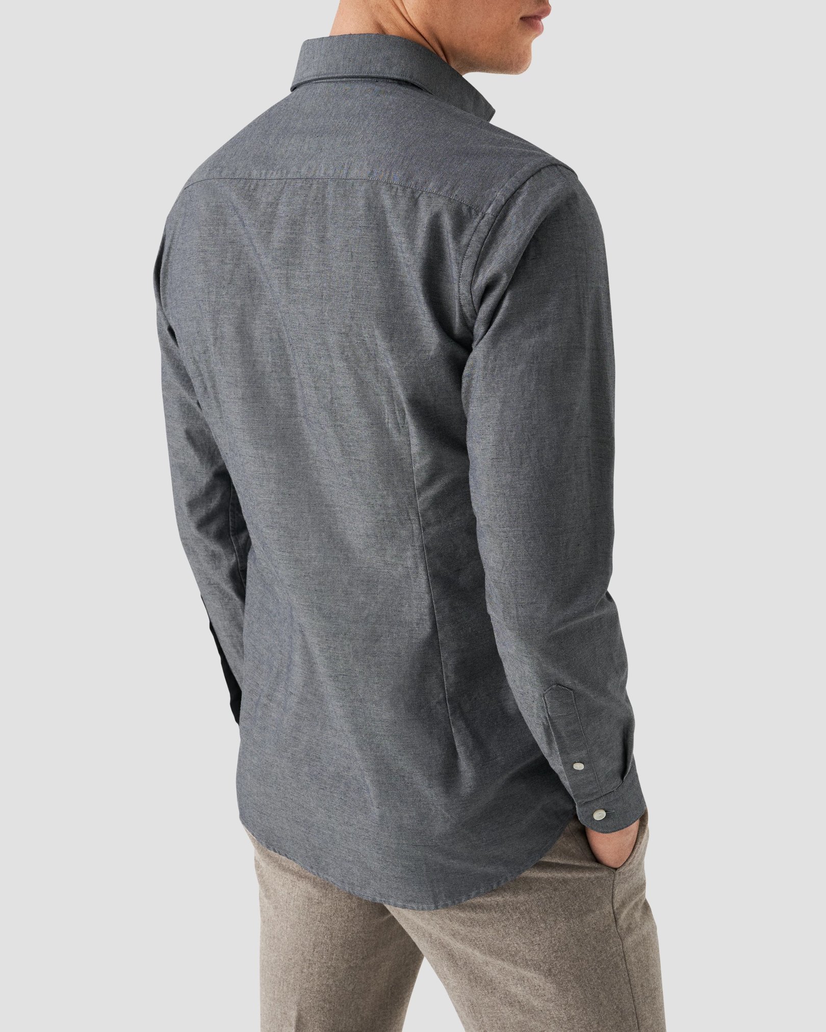 Eton - dark blue flannel