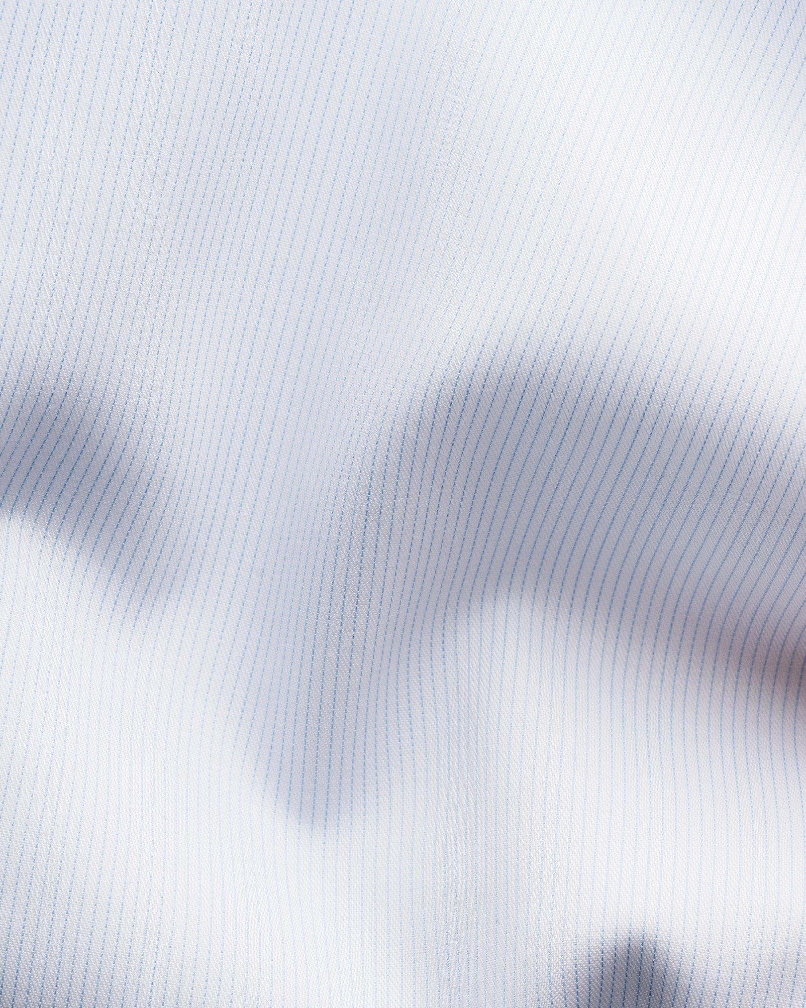 Eton - light blue twill solid shirt