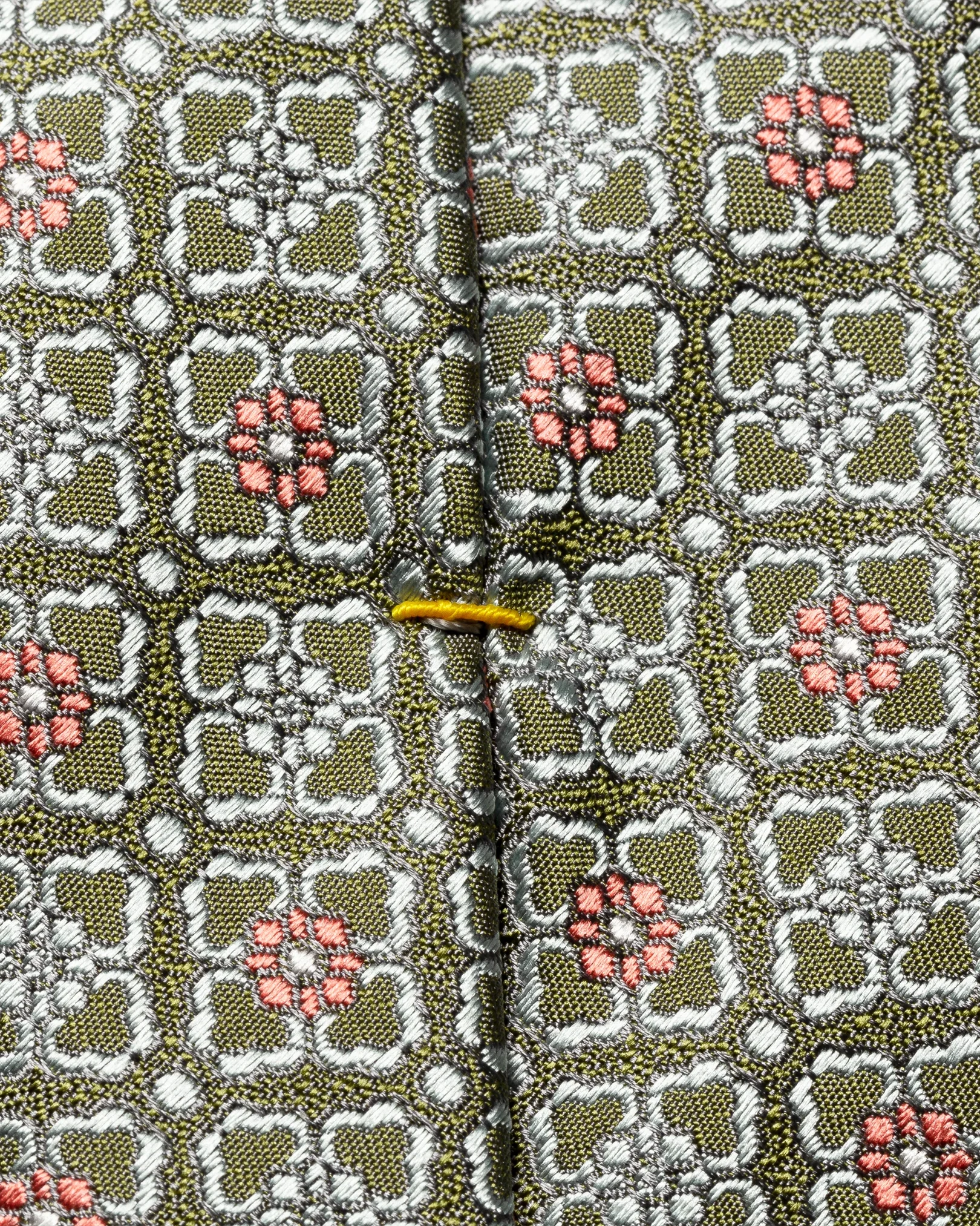 Eton - mid green micro flower print