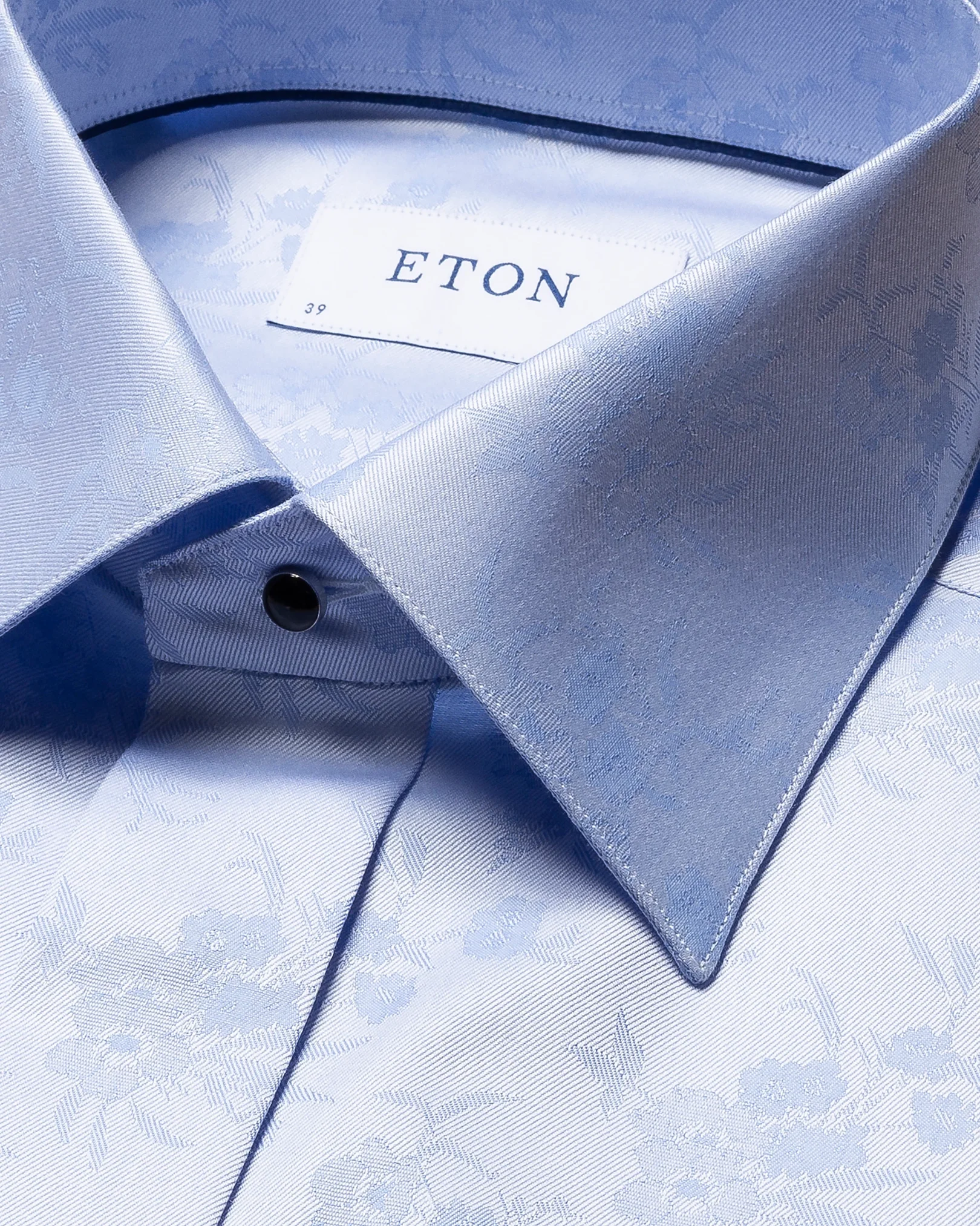 Eton - light blue jacquard