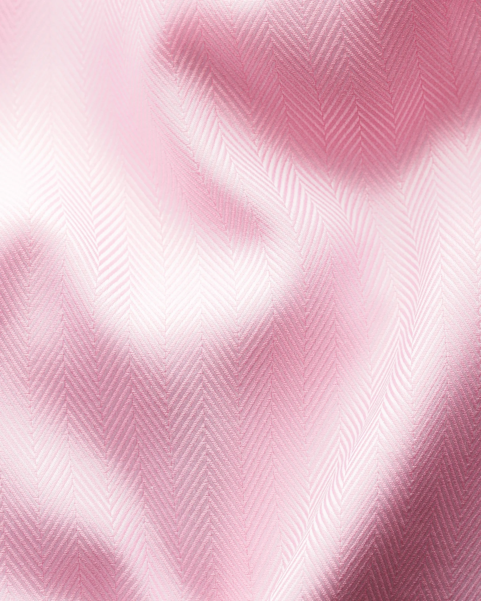 Eton - pink herringbone twill shirt