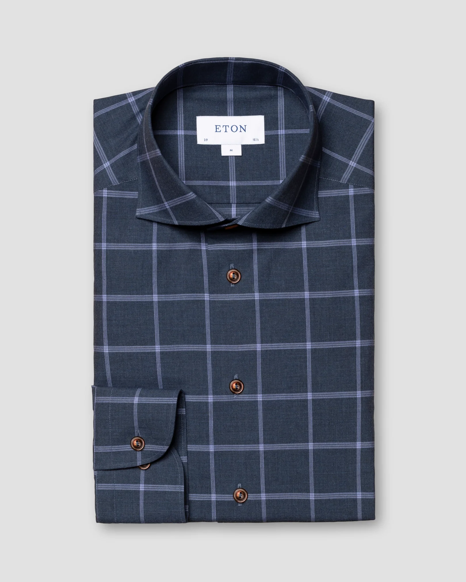 Eton - navy blue twill melange