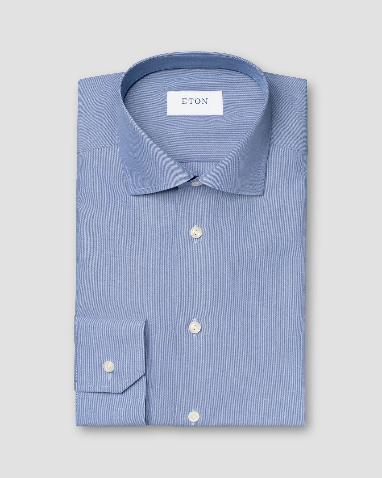 Eton - dark blue signature poplin
