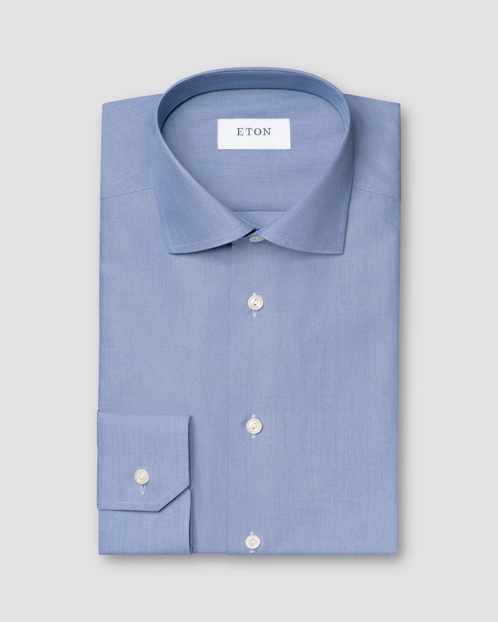 Eton - dark blue signature poplin