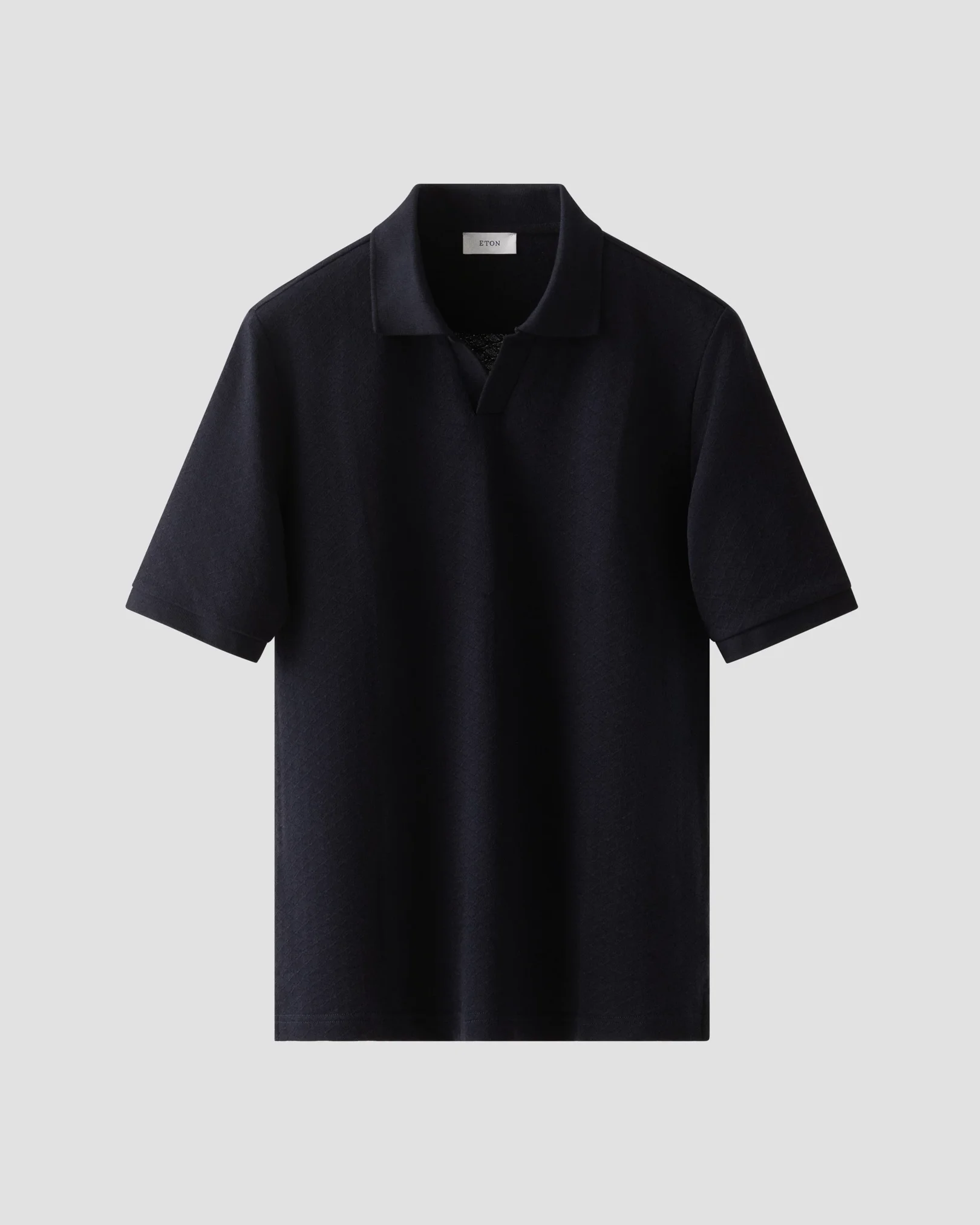 Eton - Jacquard-Poloshirt