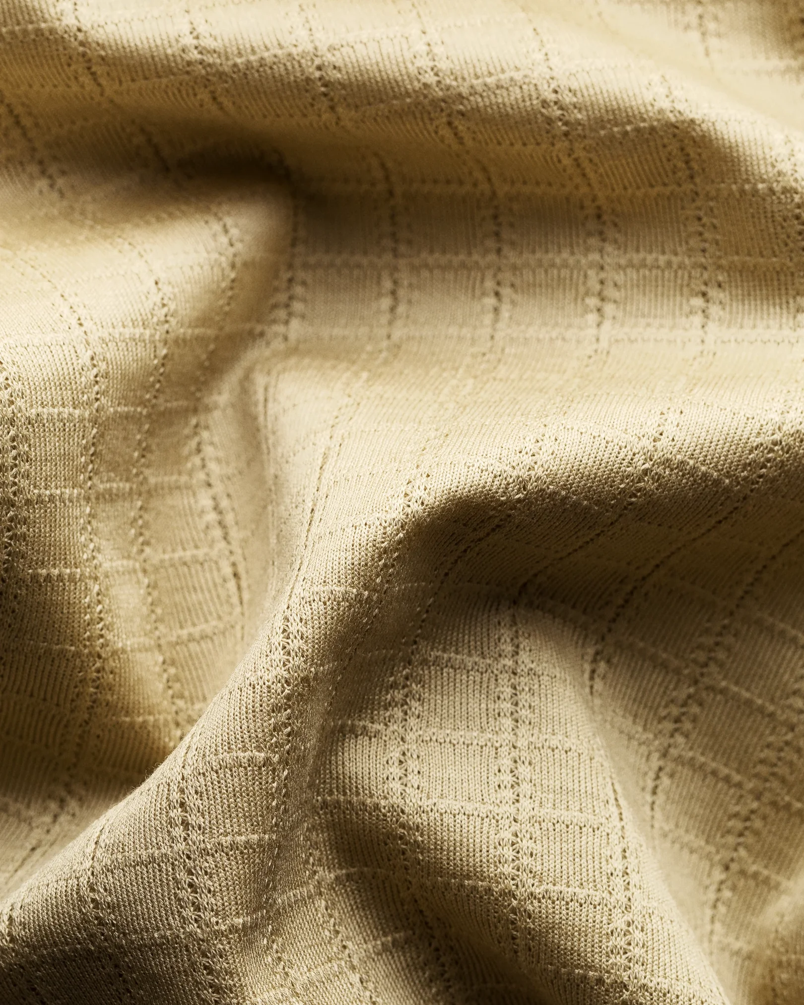 Eton - beige jacquard short sleeve