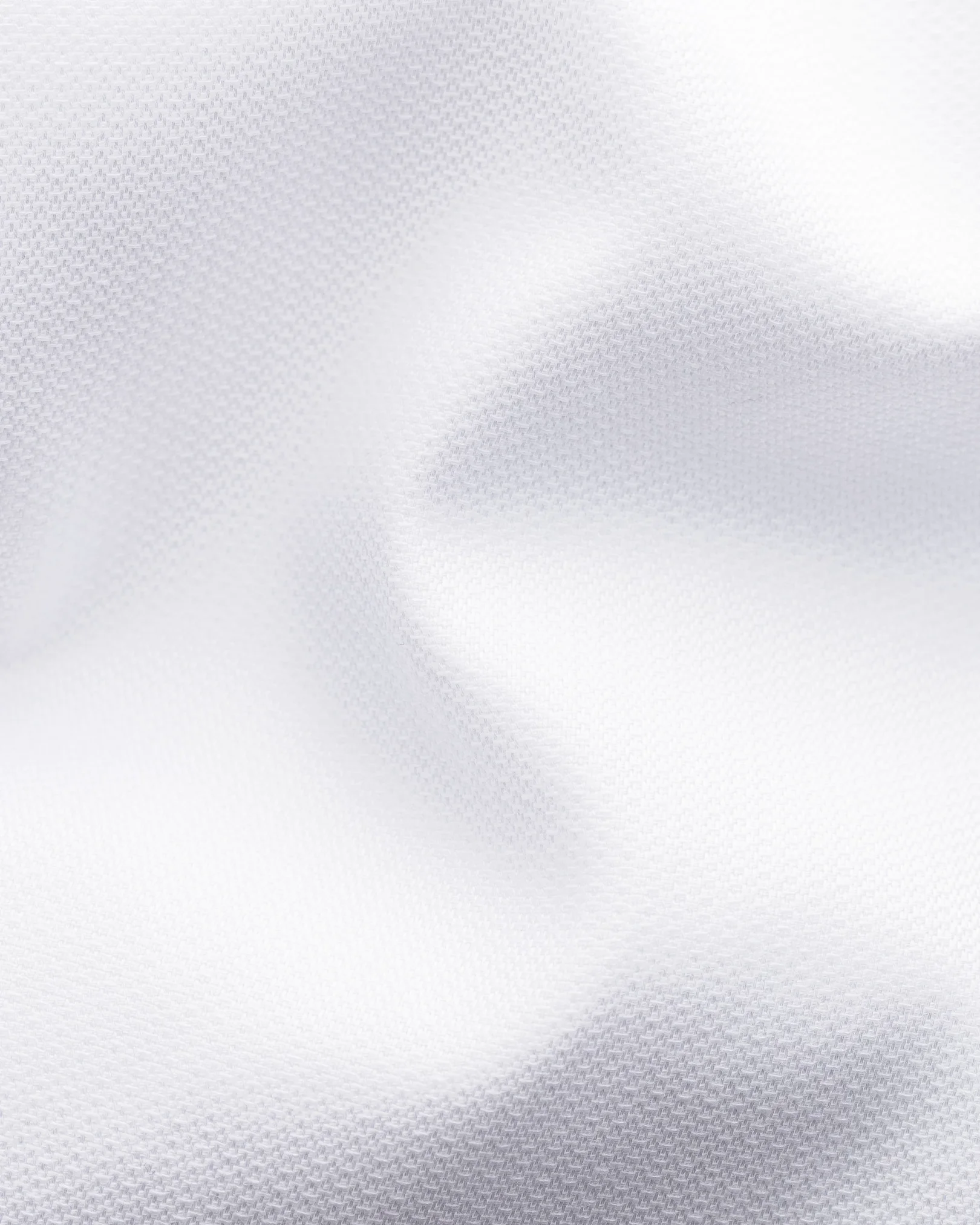 Eton - white cotton lyocell stretch