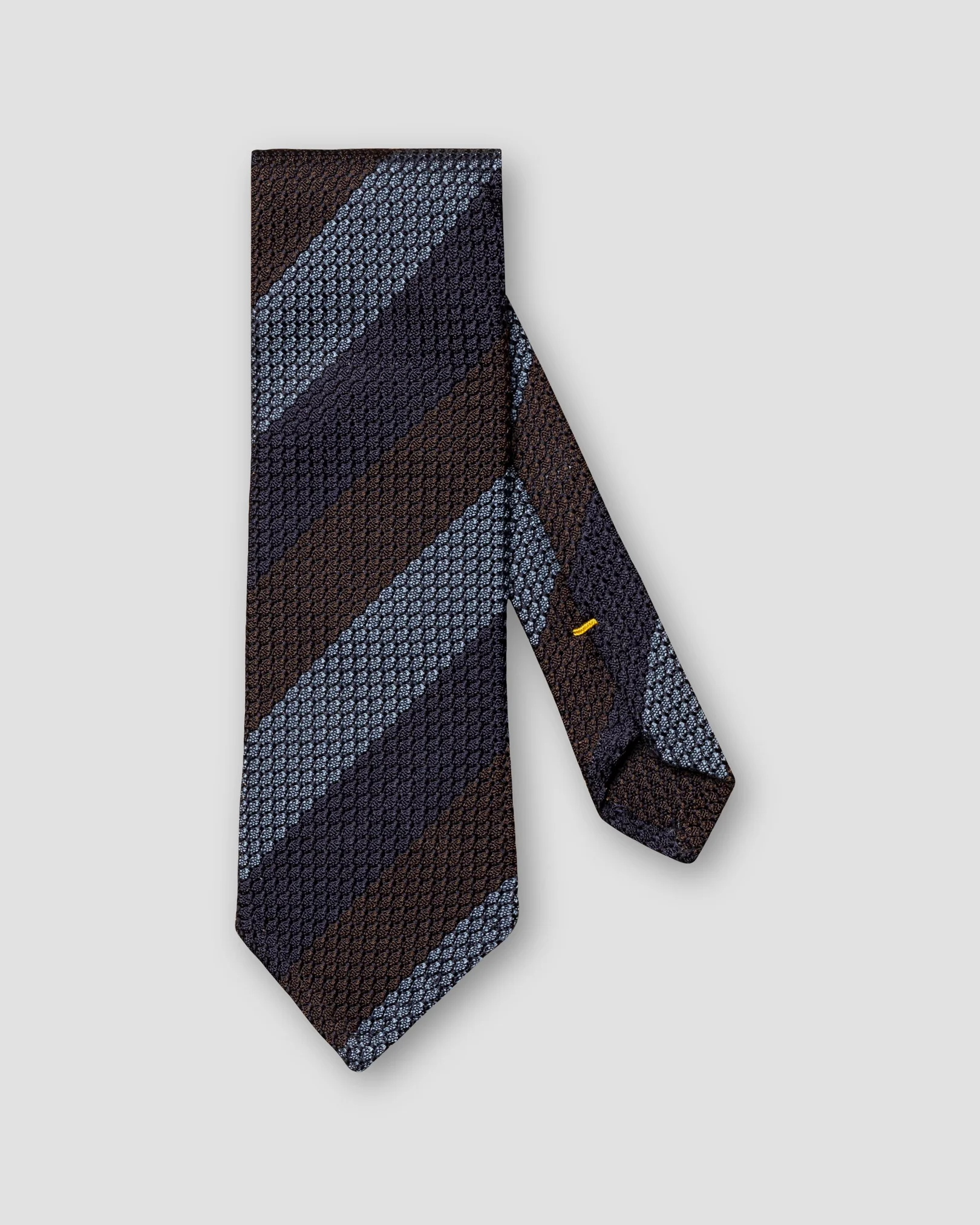 Eton - blue and dark blue grenadine tie