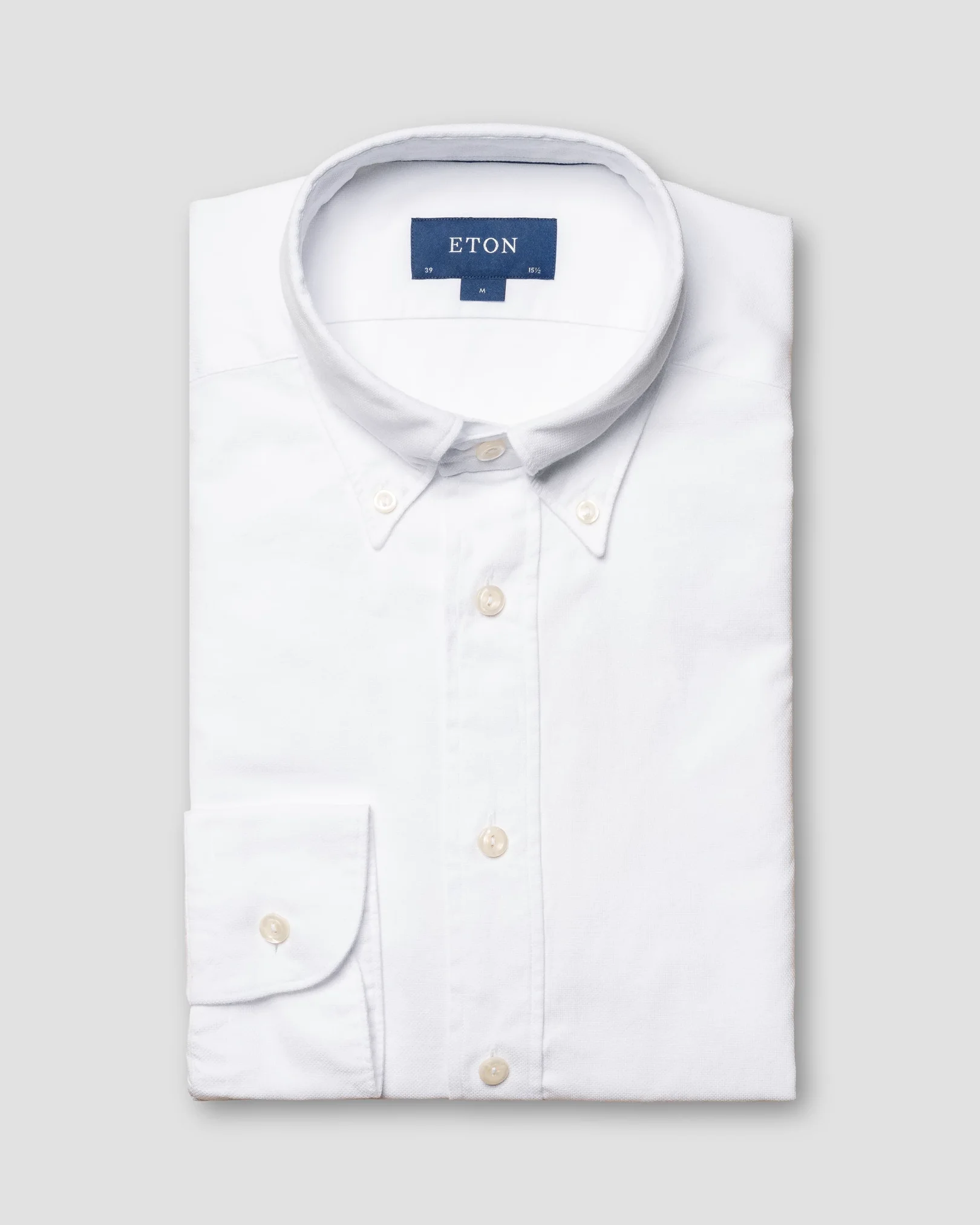 Eton - white oxford