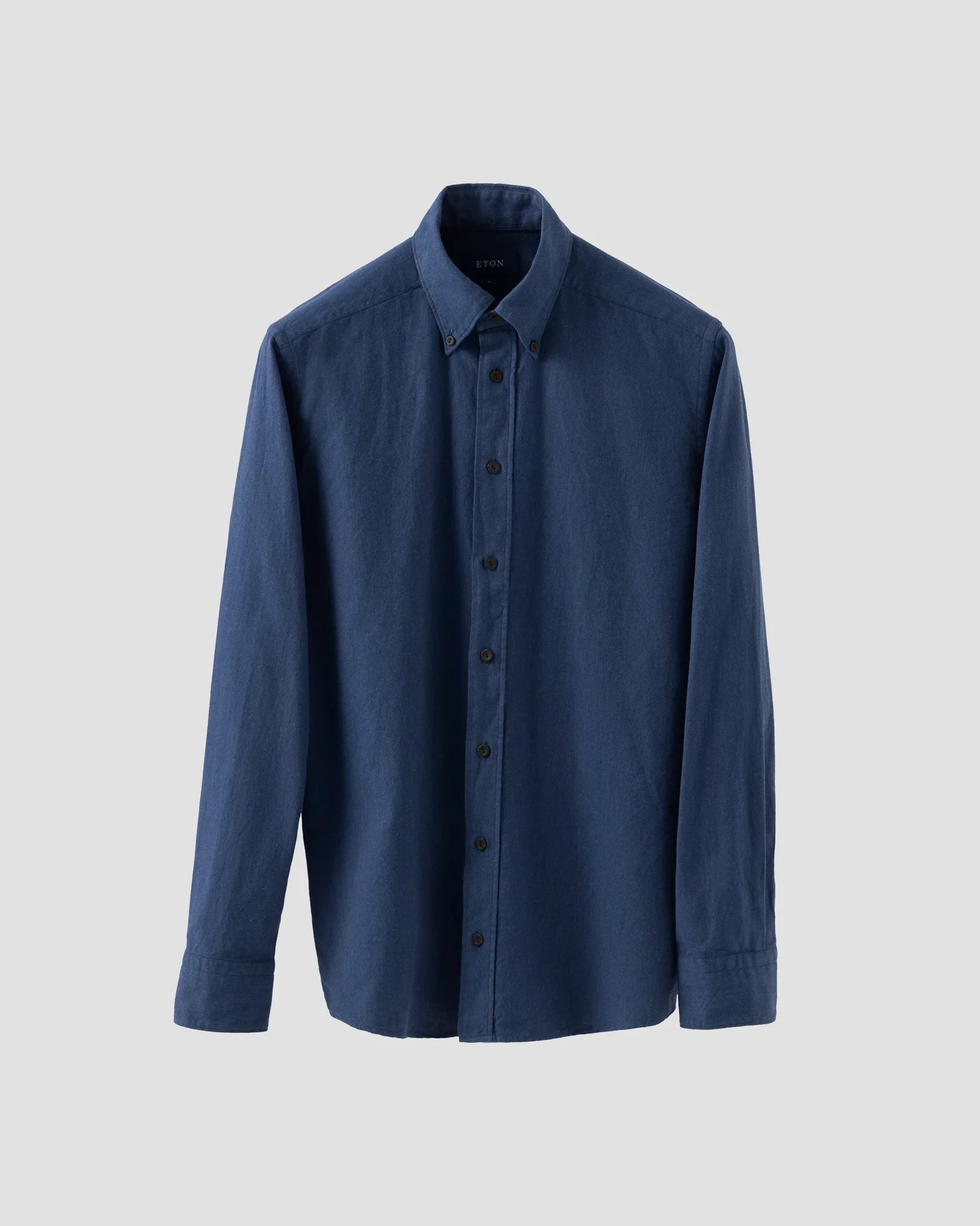 Eton - Navy Flannel Shirt