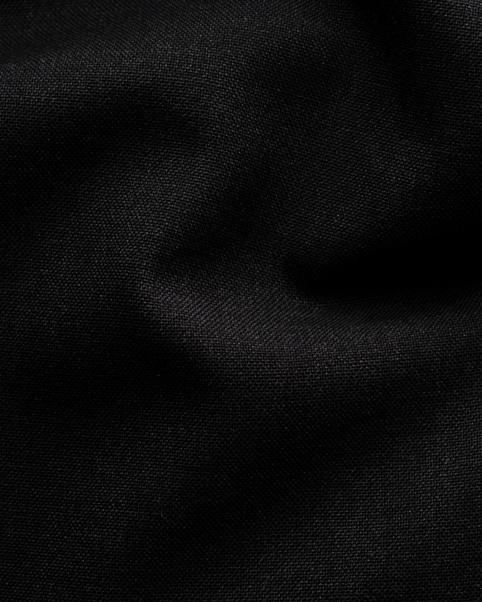 Eton - dark grey turndown collar overshirt