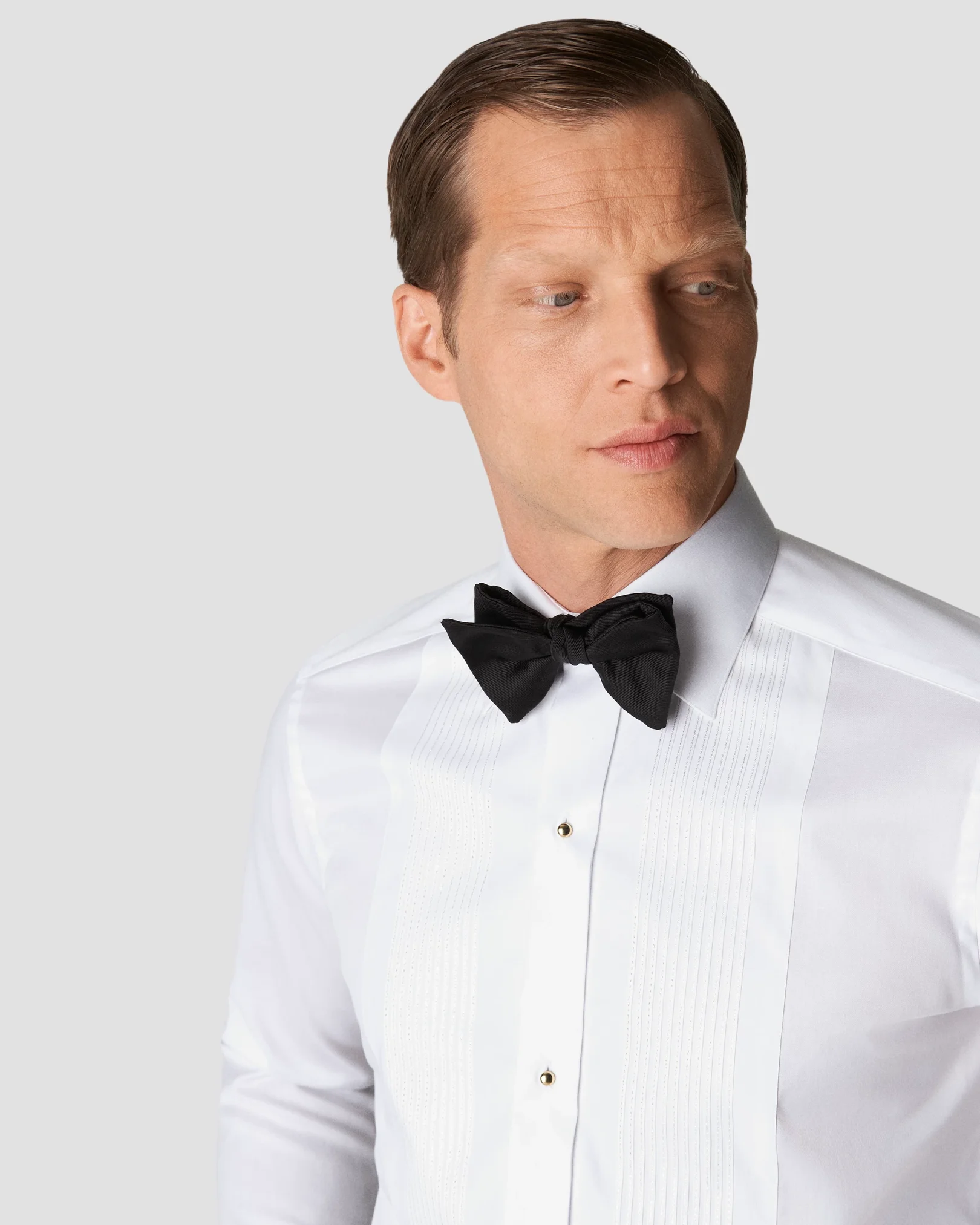 Eton - white pique moderate