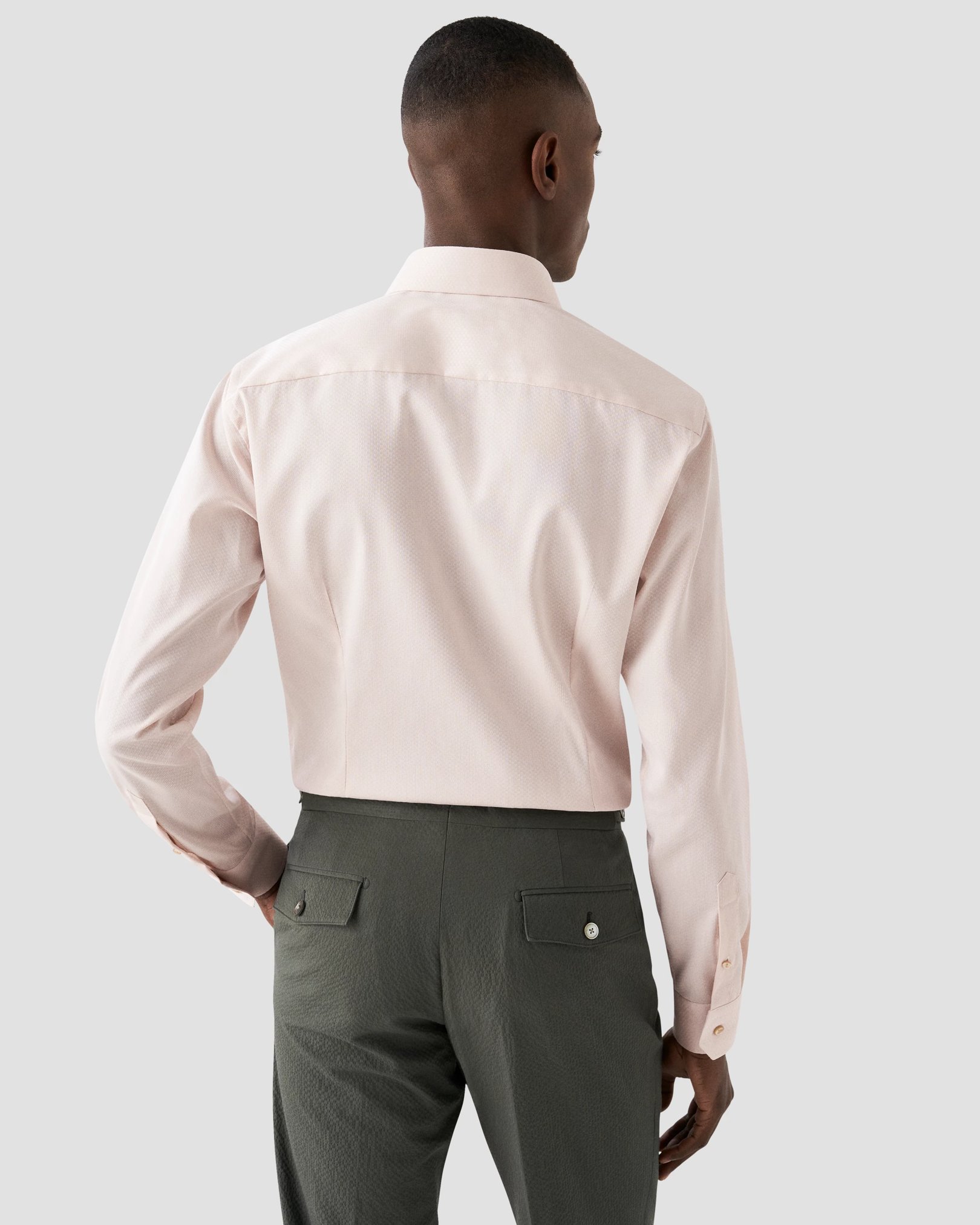 Eton - beige twill cutaway