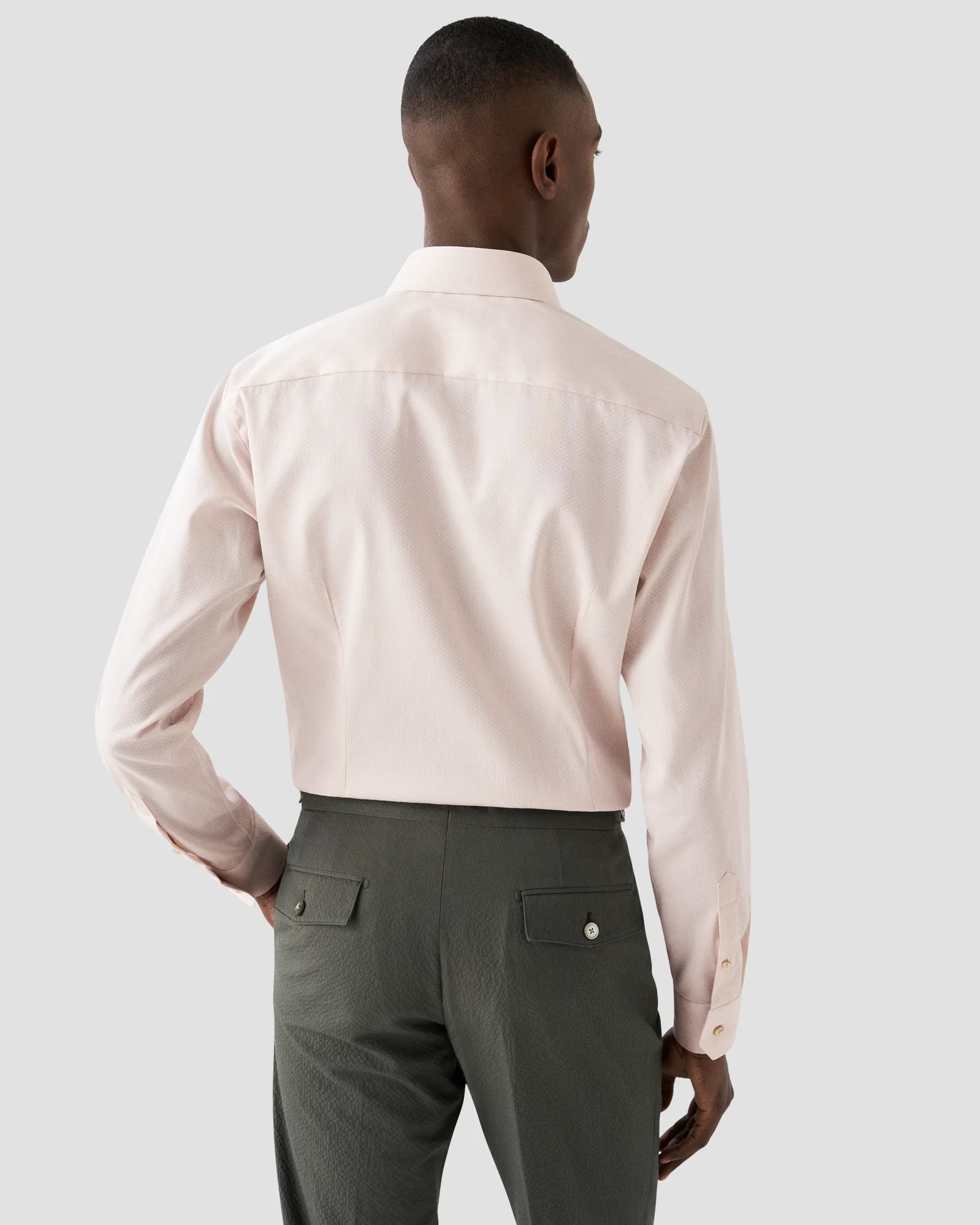 Eton - beige twill cutaway