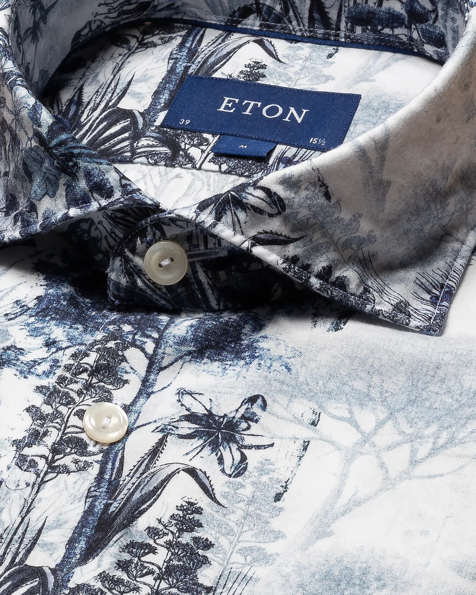 Eton - mid blue cottontencel