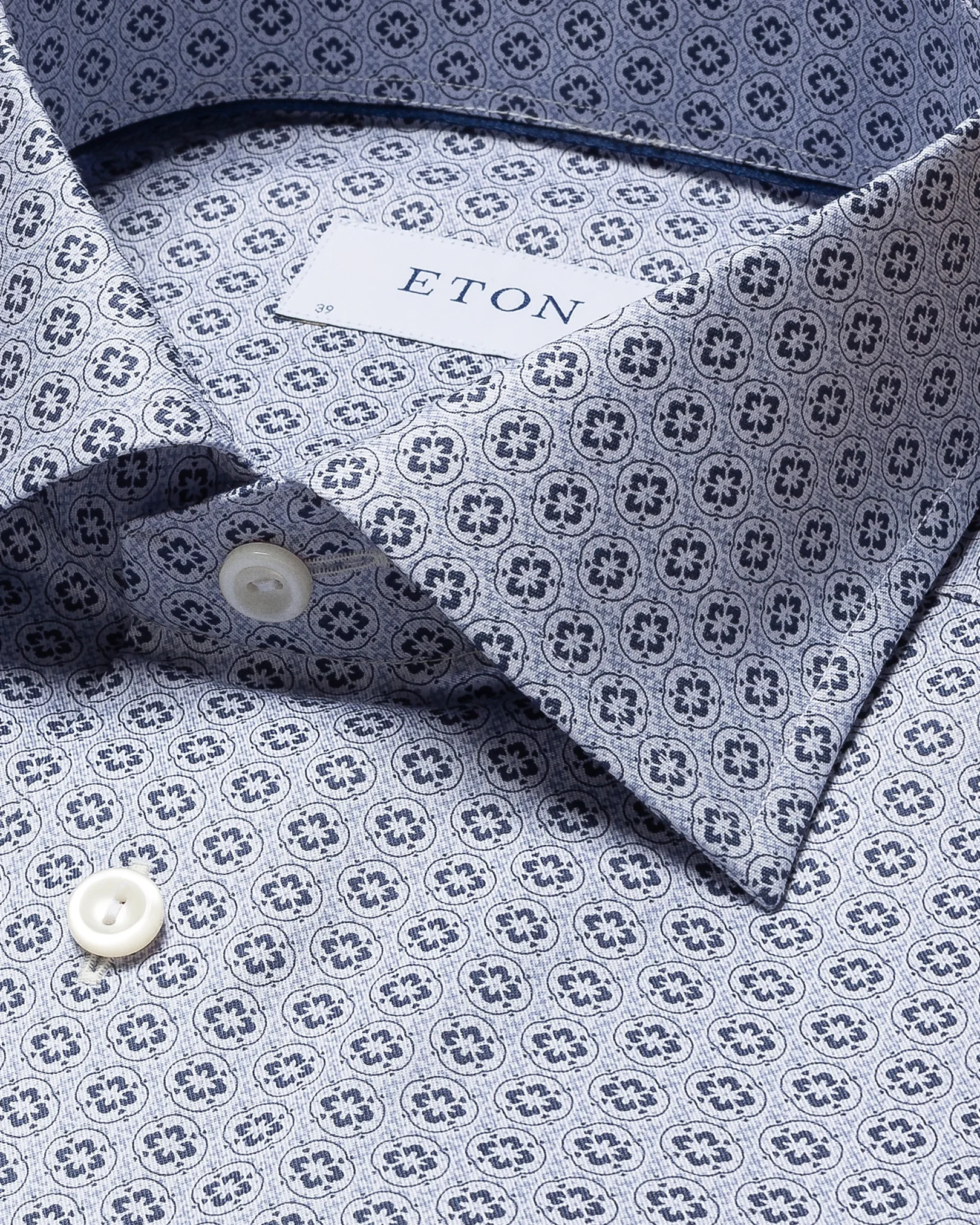 Eton - dark blue signature twill