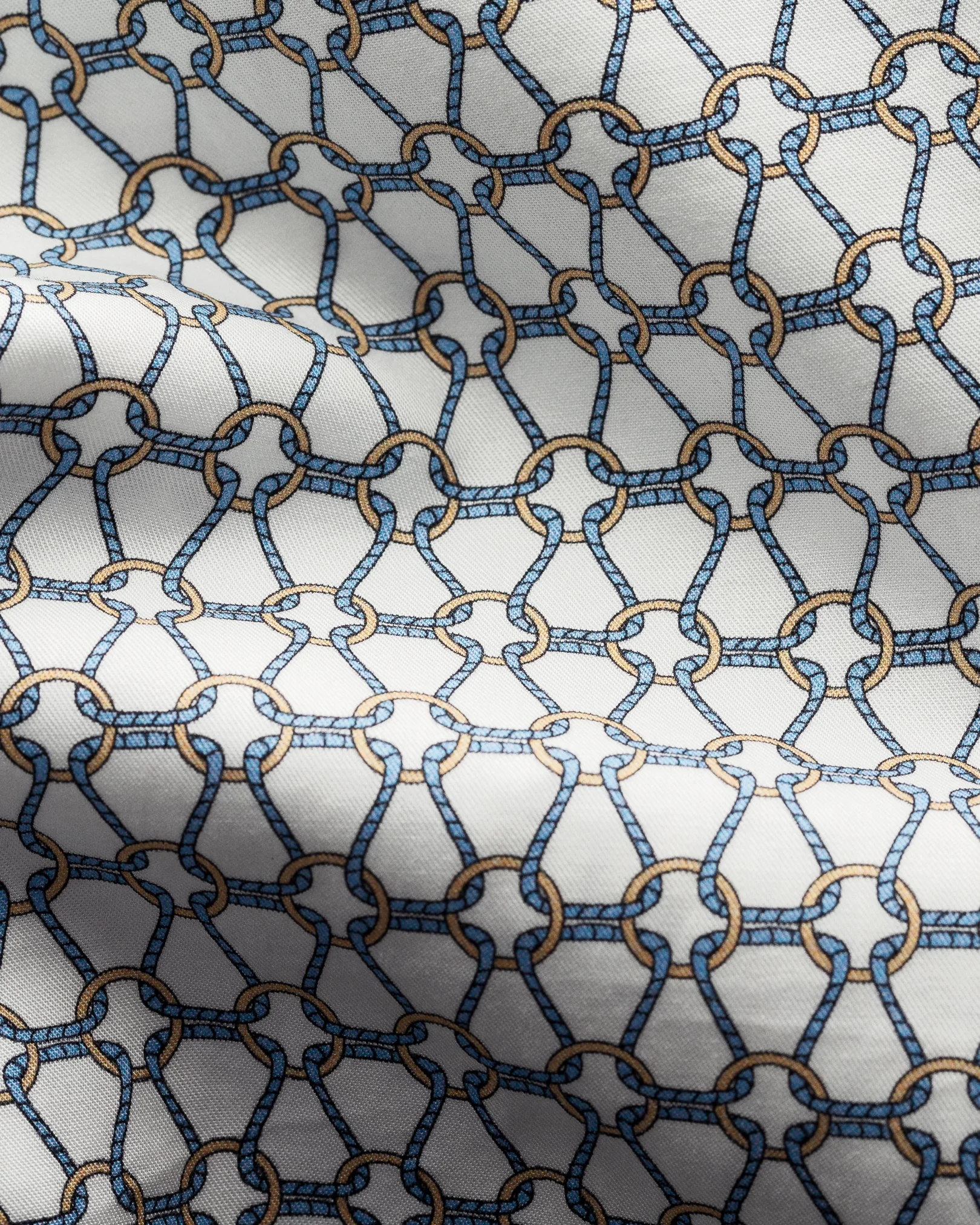 Eton - cord print shirt