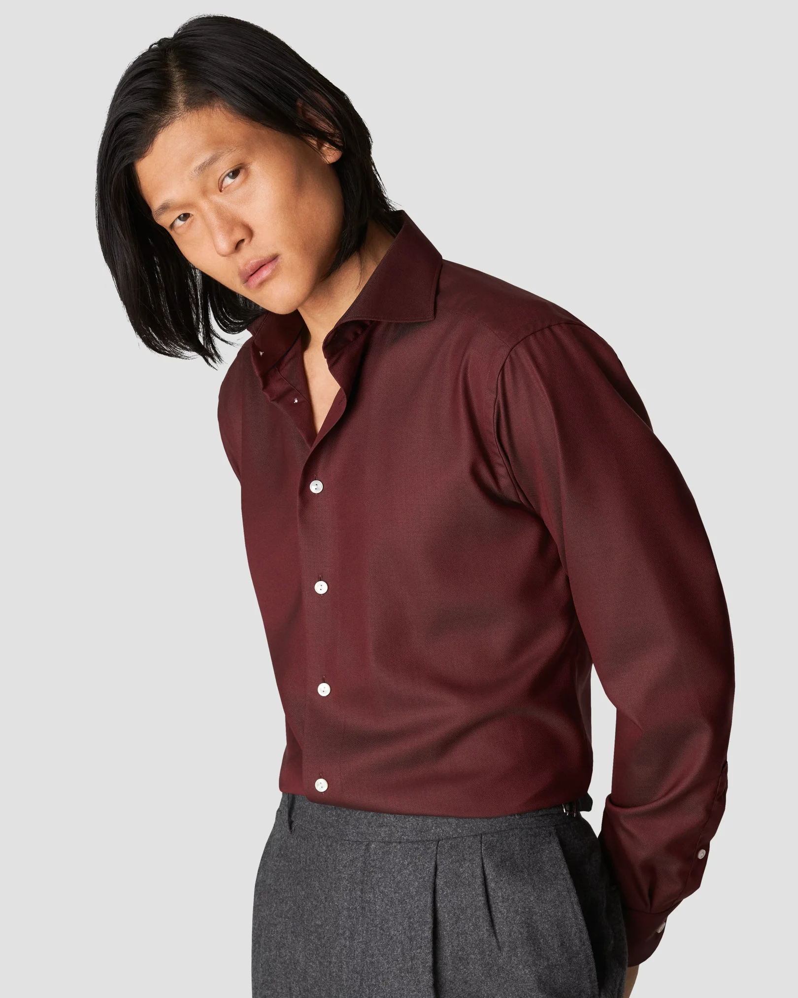 Eton - red merino