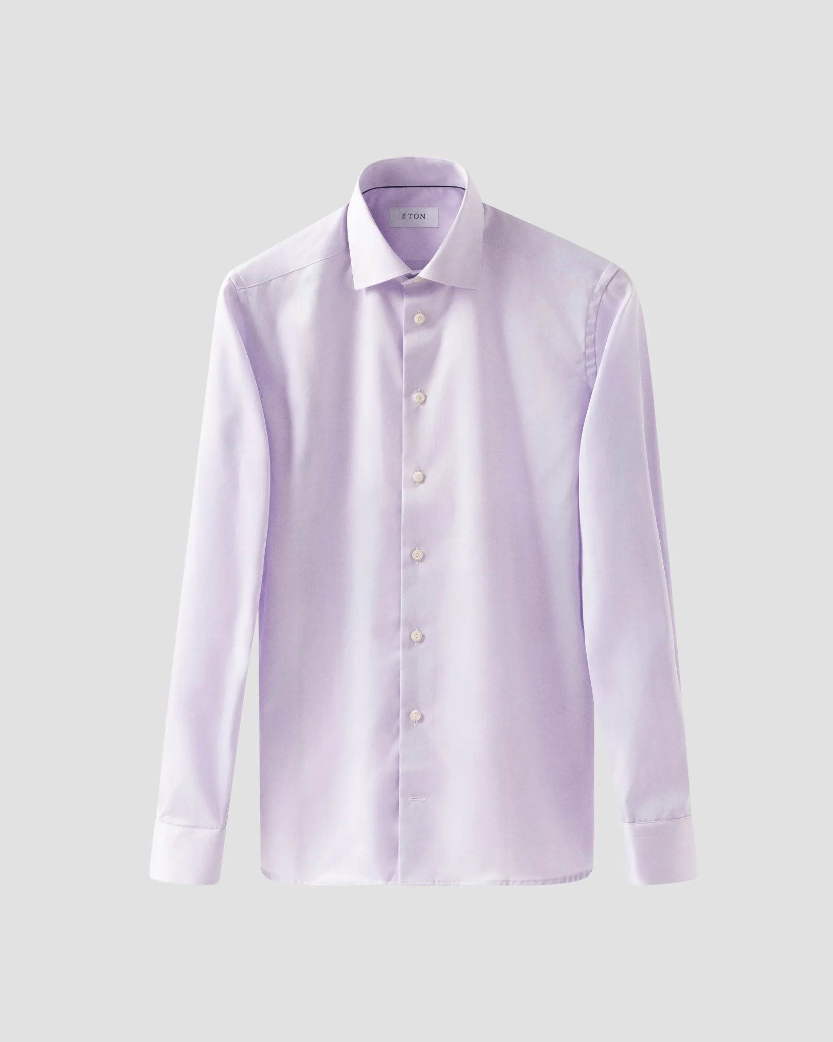 Eton - purple shirt signature twill