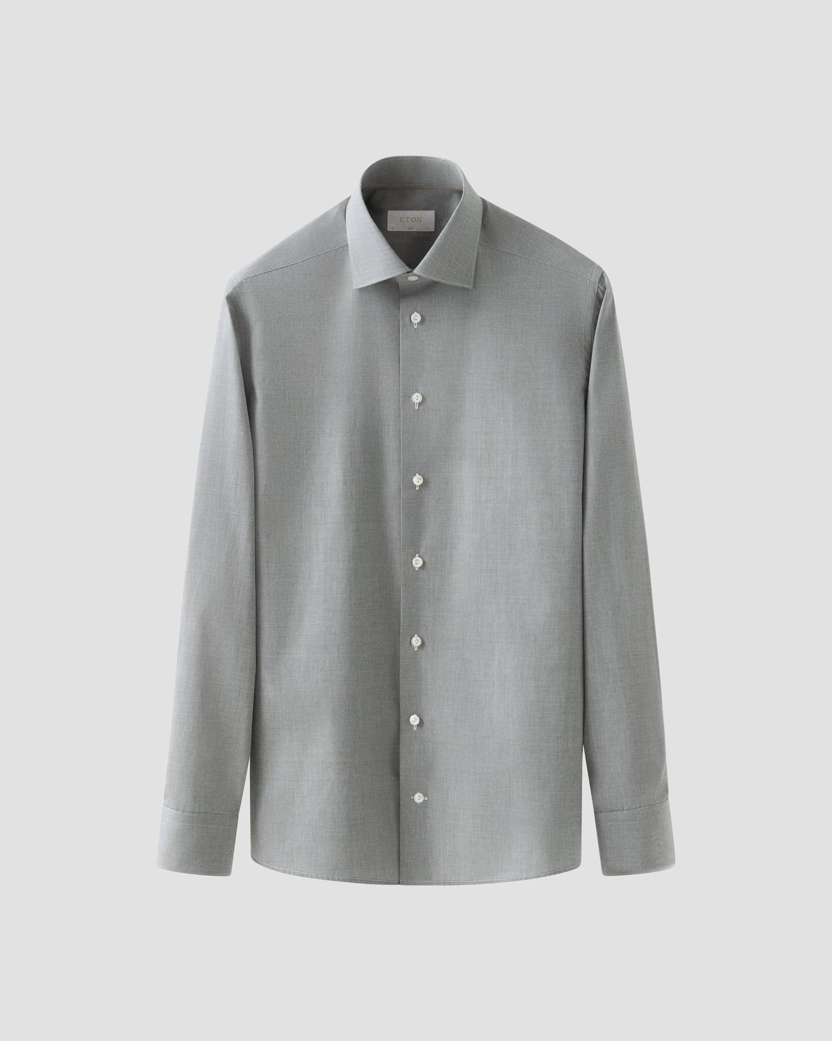 Eton - dark green fine poplin