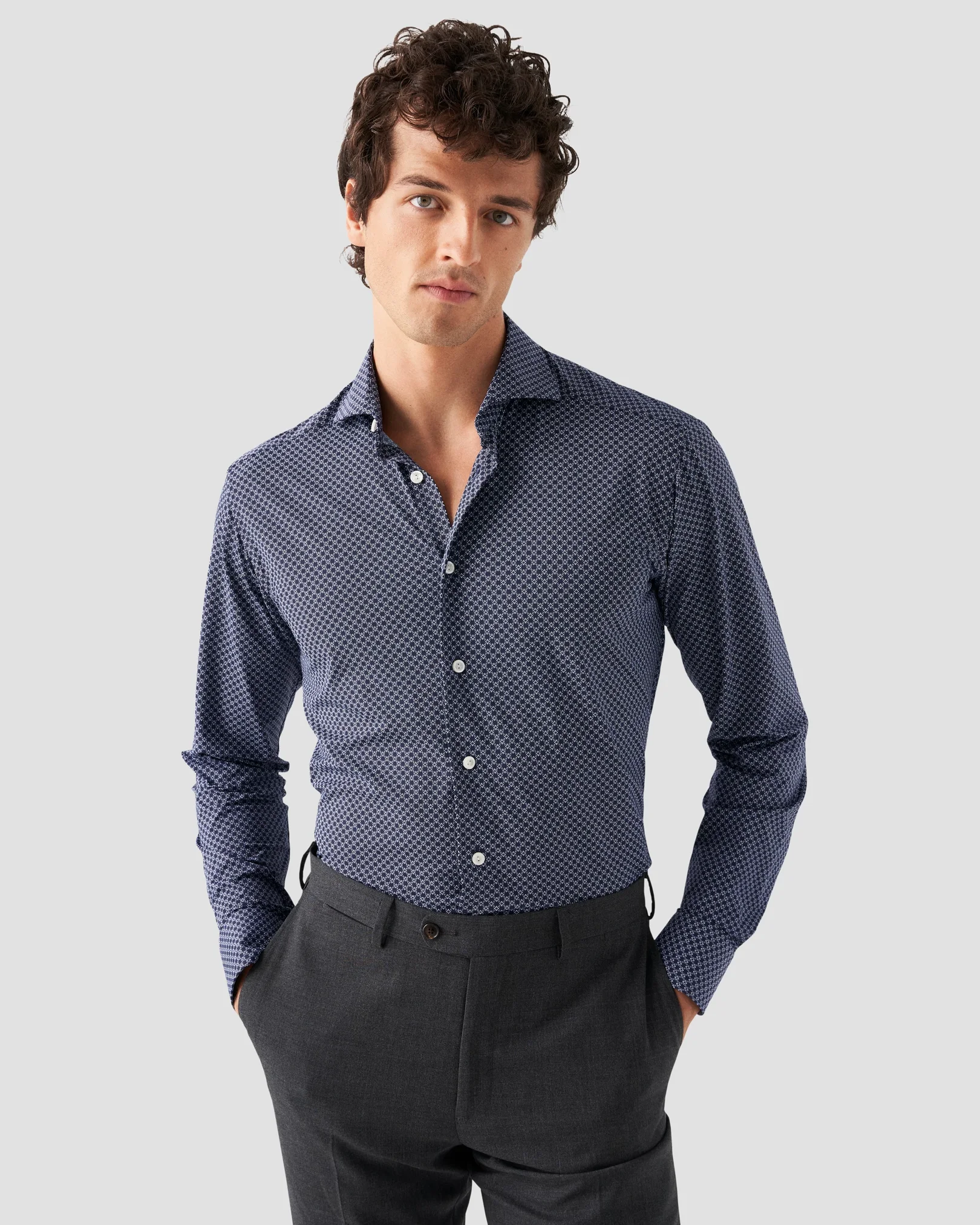 Eton - navy blue dundalk
