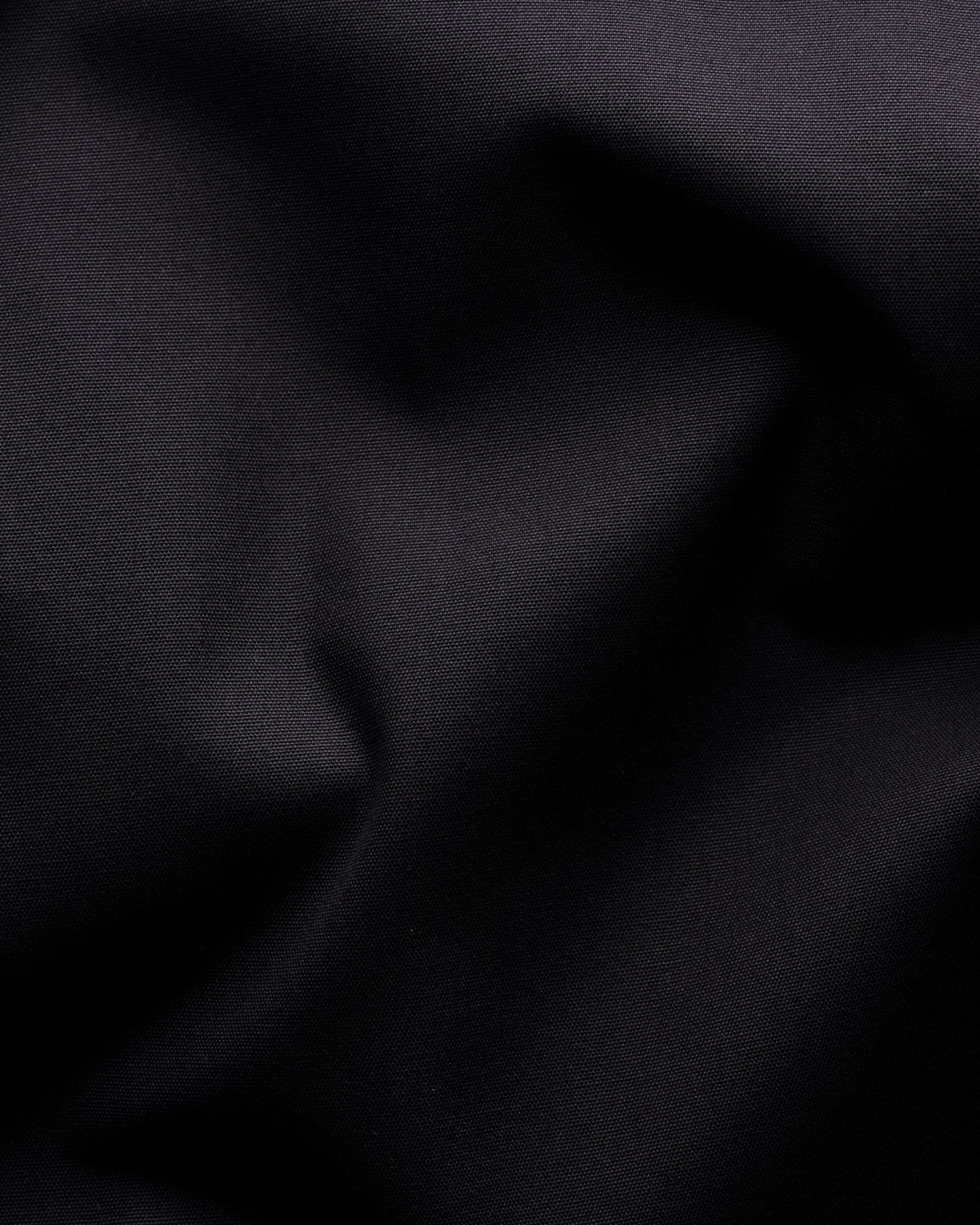 Eton - black plain weave