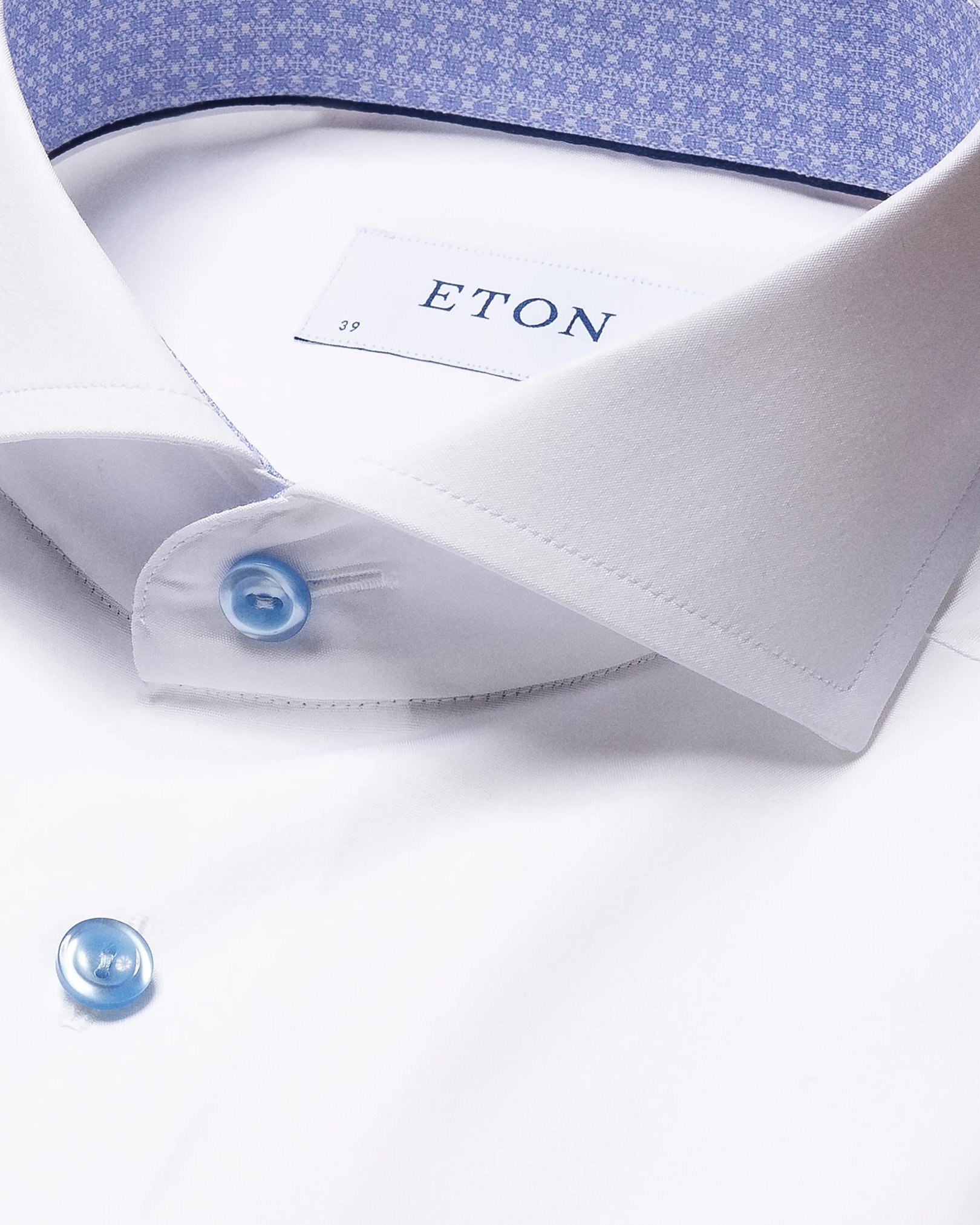 Eton - white poplin cut away single