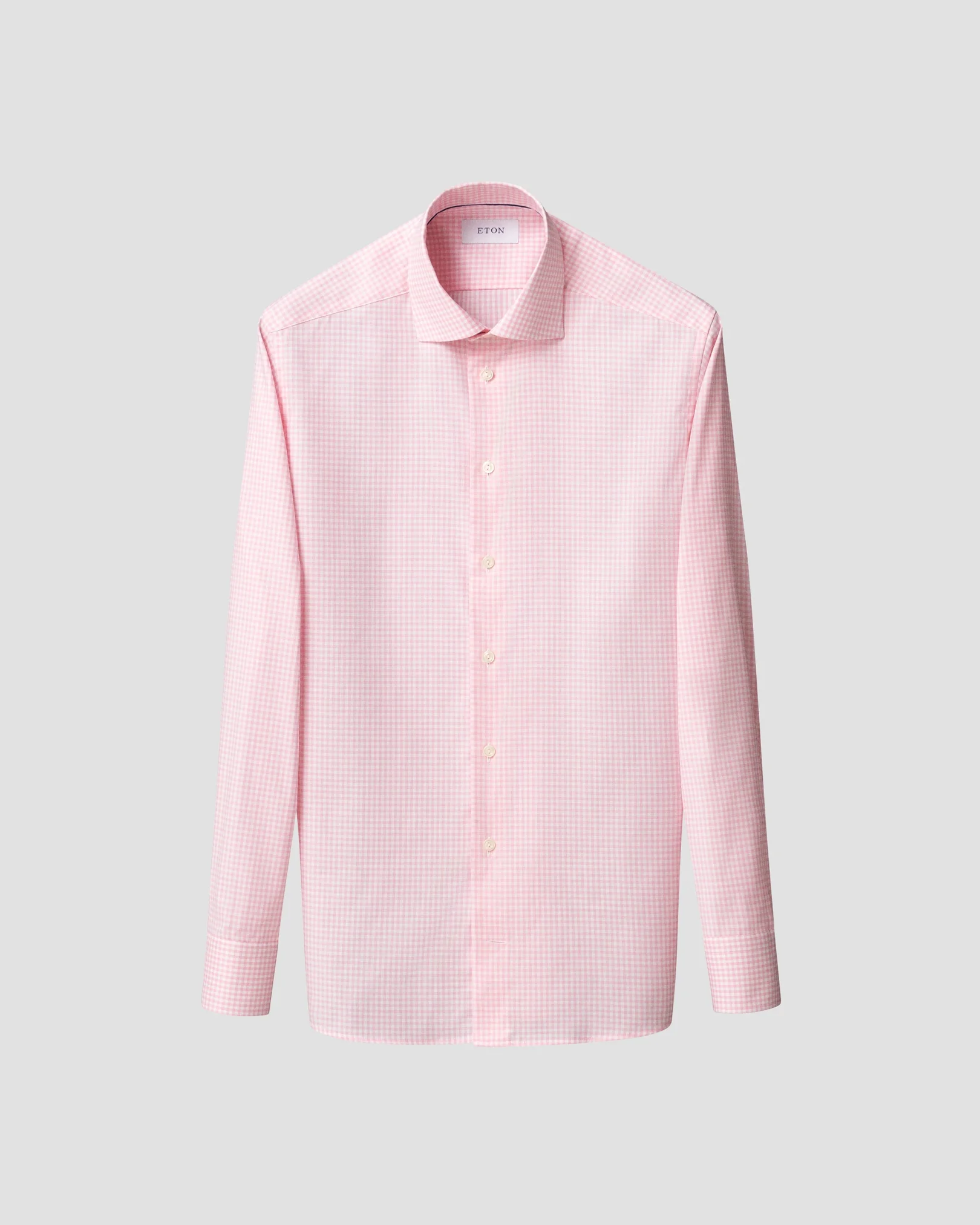 Eton - check signature twill shirt