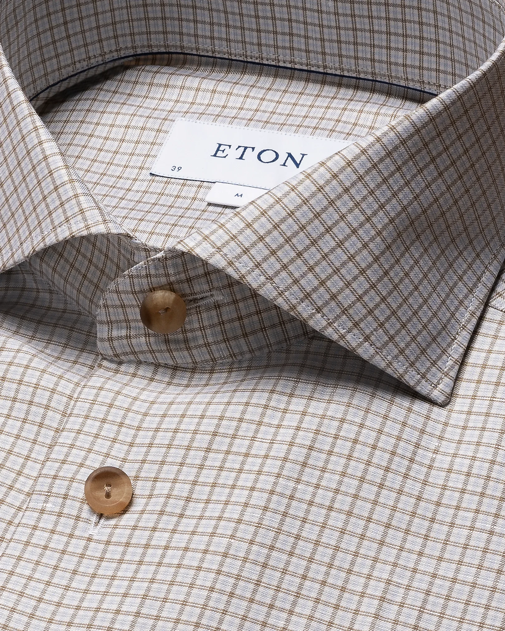 Eton - brown cottonlinen