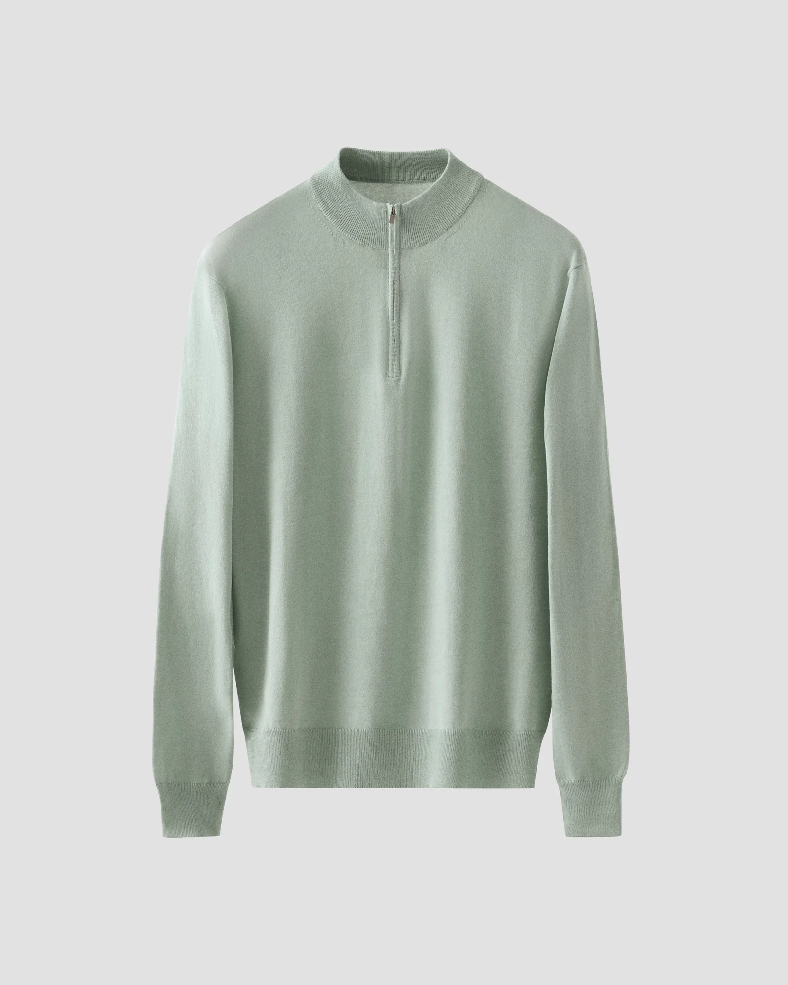 Eton - Pullover mit Viertelreißverschluss