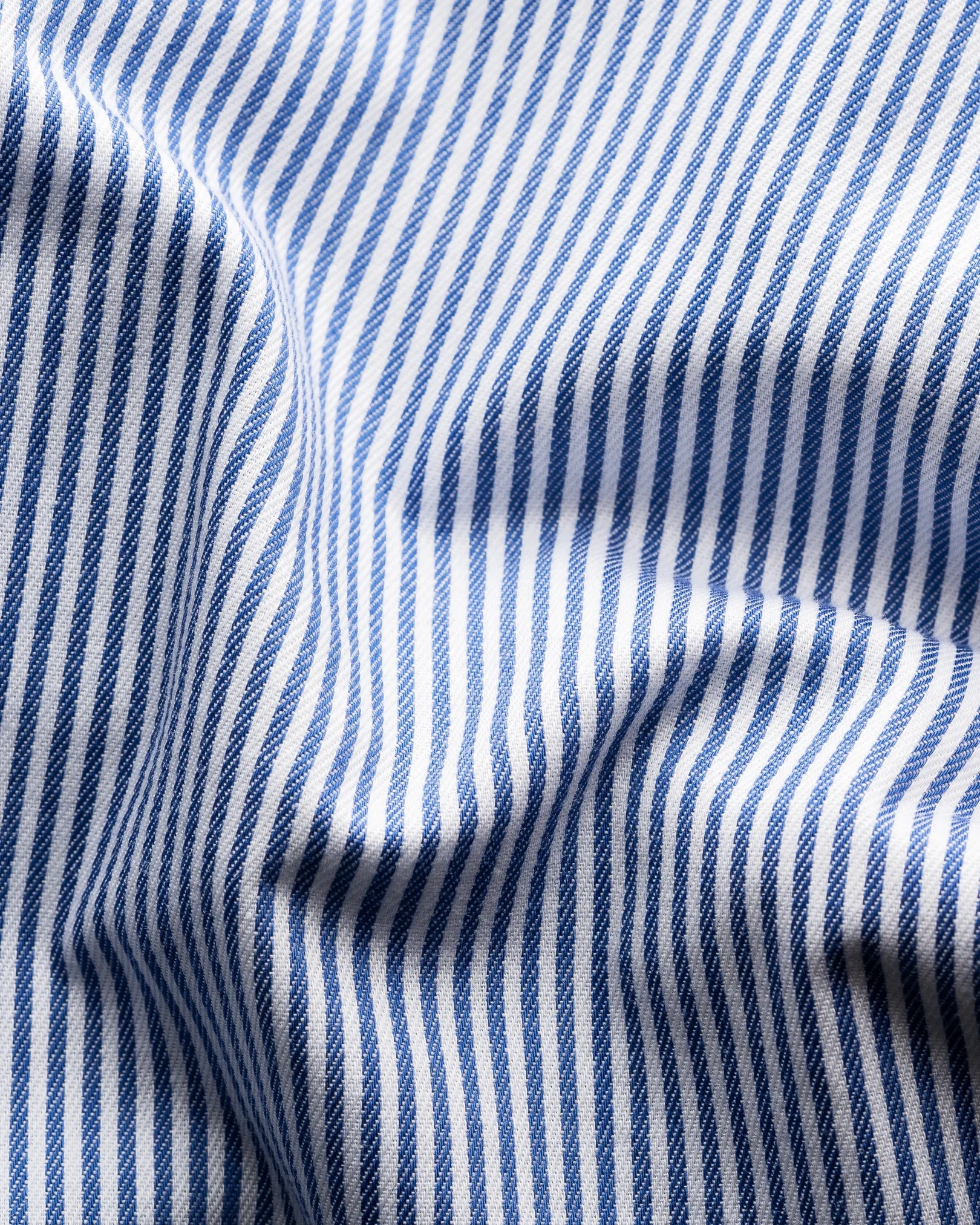 Eton - dark blue twill button down