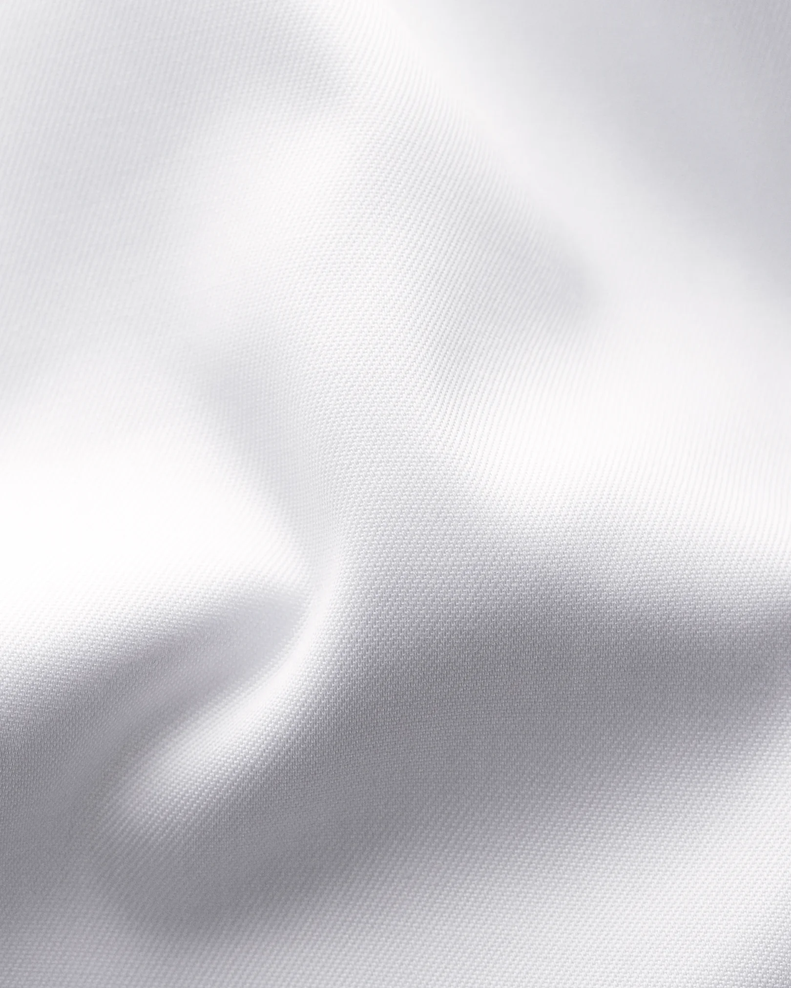 Eton - White Signature Twill Shirt – Extra Long Sleeves