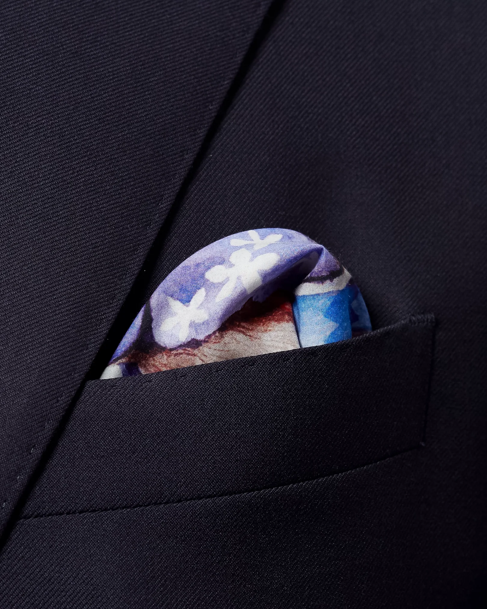 Eton - elephant pocket square