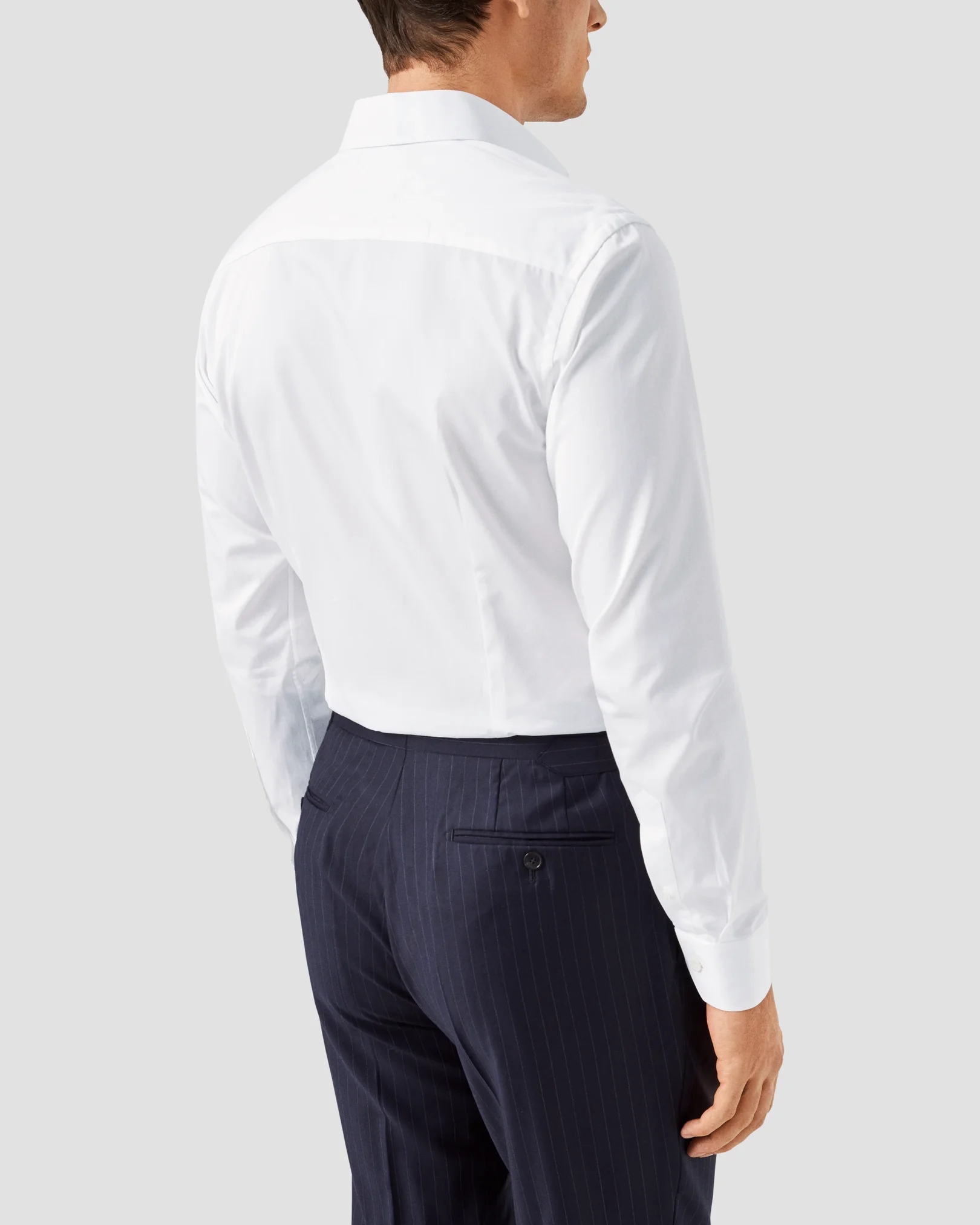 Eton - Hochwertiges Twill-Hemd in Uni-Farbe