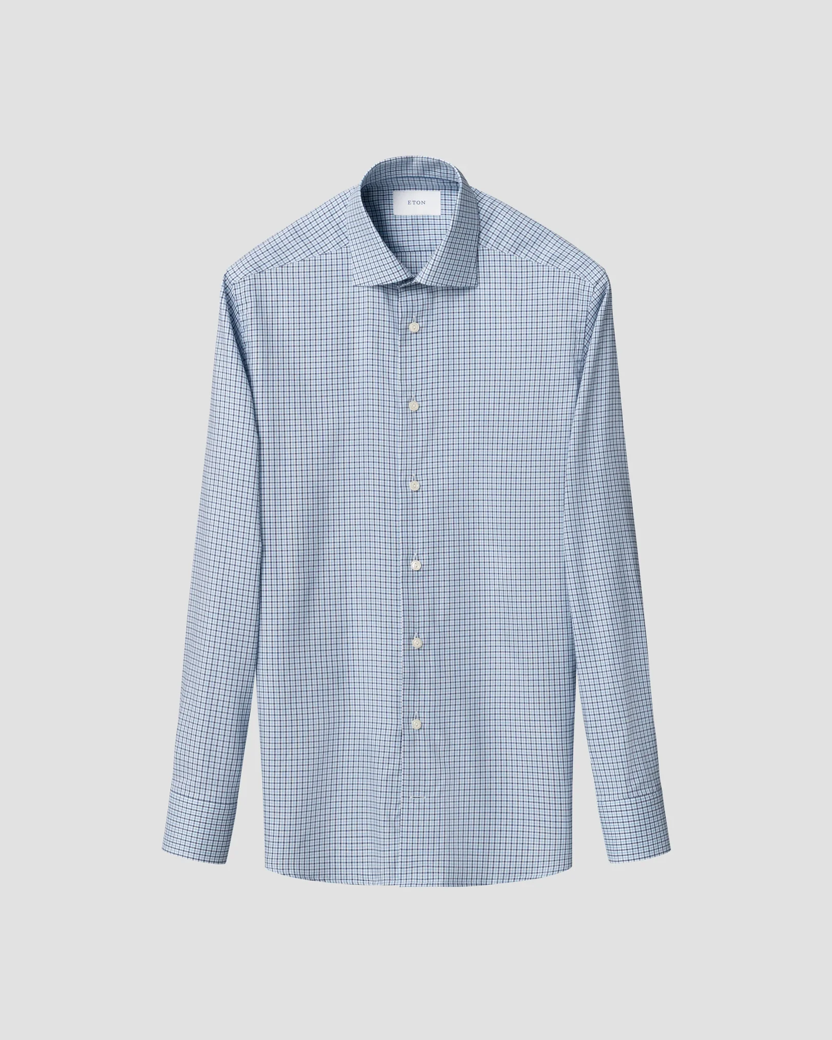 Eton - Chemise en oxford signature à carreaux