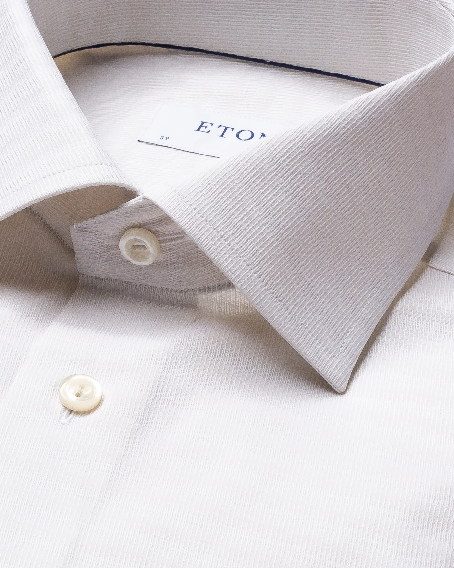 Eton - beige brocade shirt