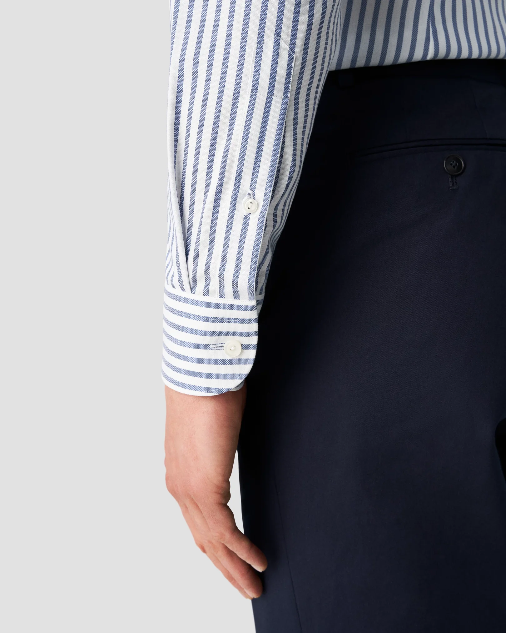 Eton - mid blue oxford