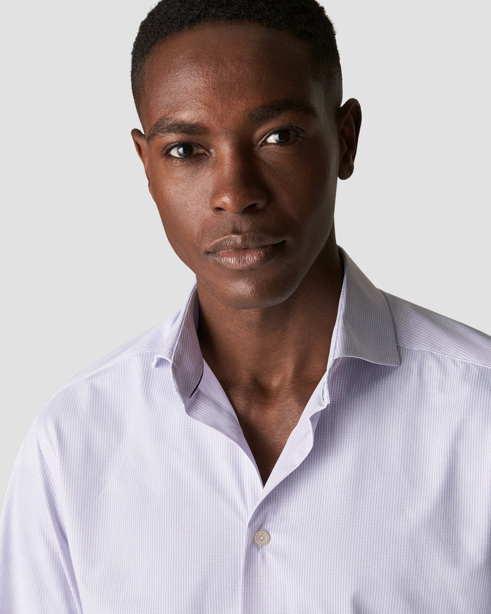 Eton - light purple four way stretch