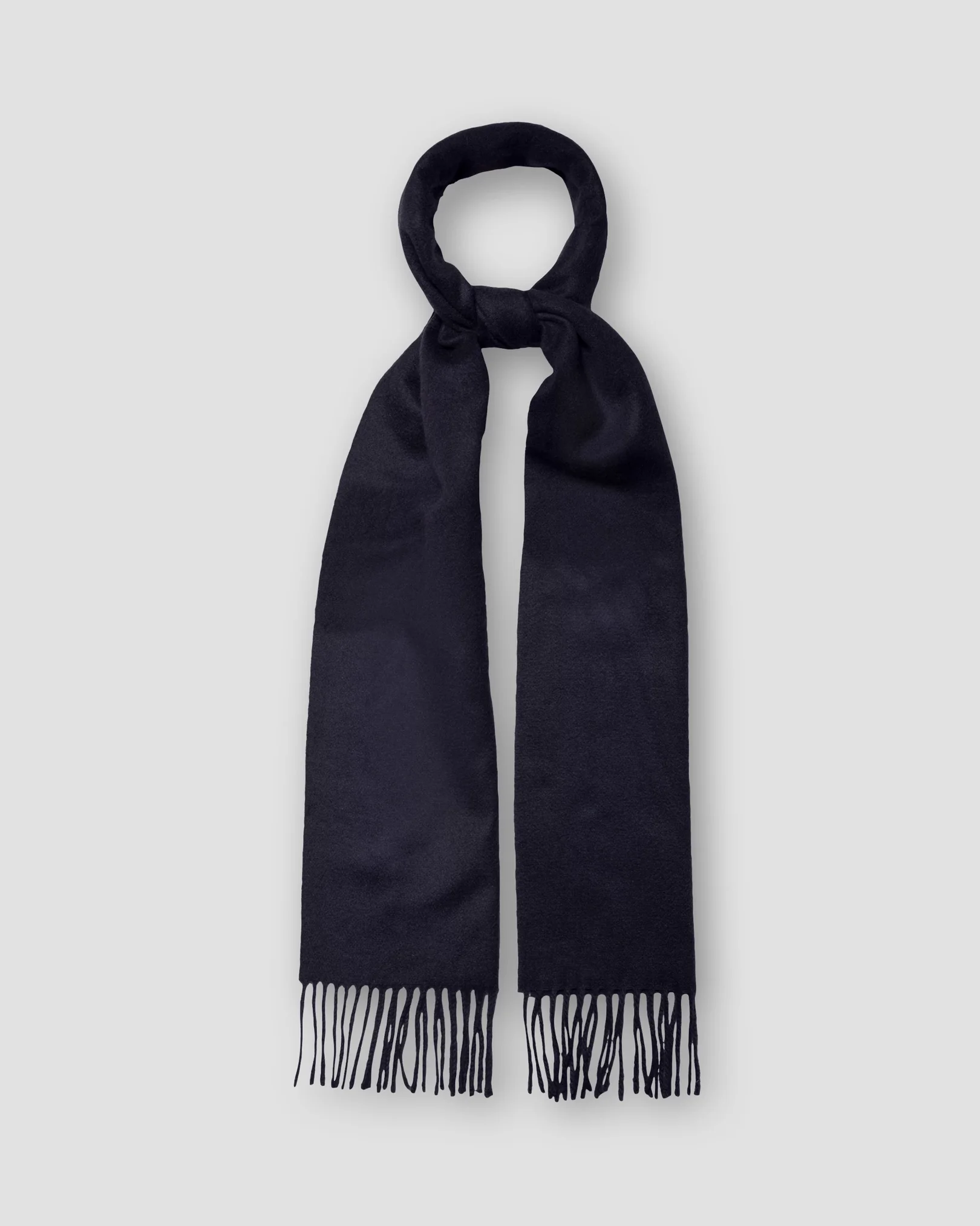 Eton - navy cashmere scarf