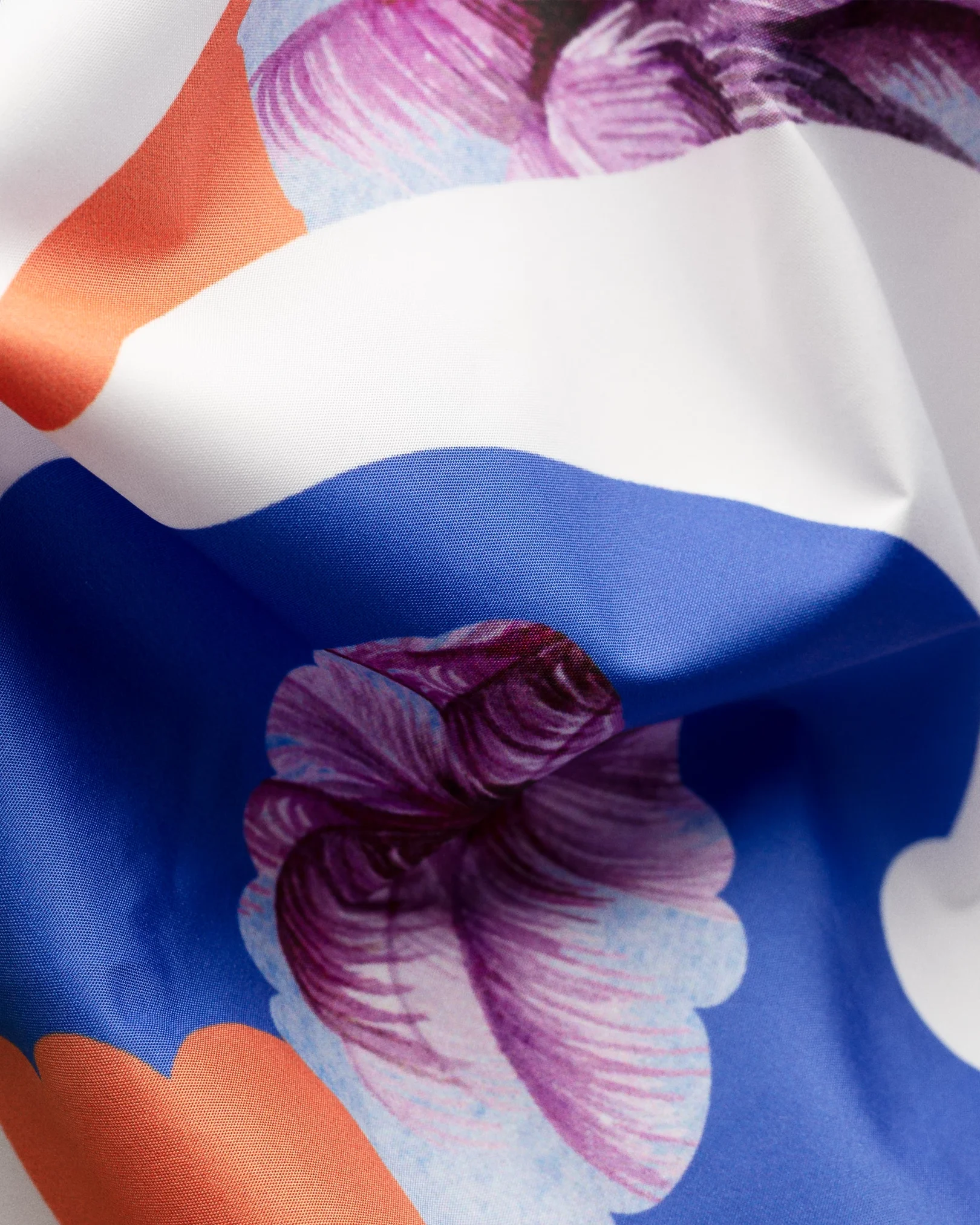 Eton - Blue Palm Print Swim Shorts– Recycled Polyester