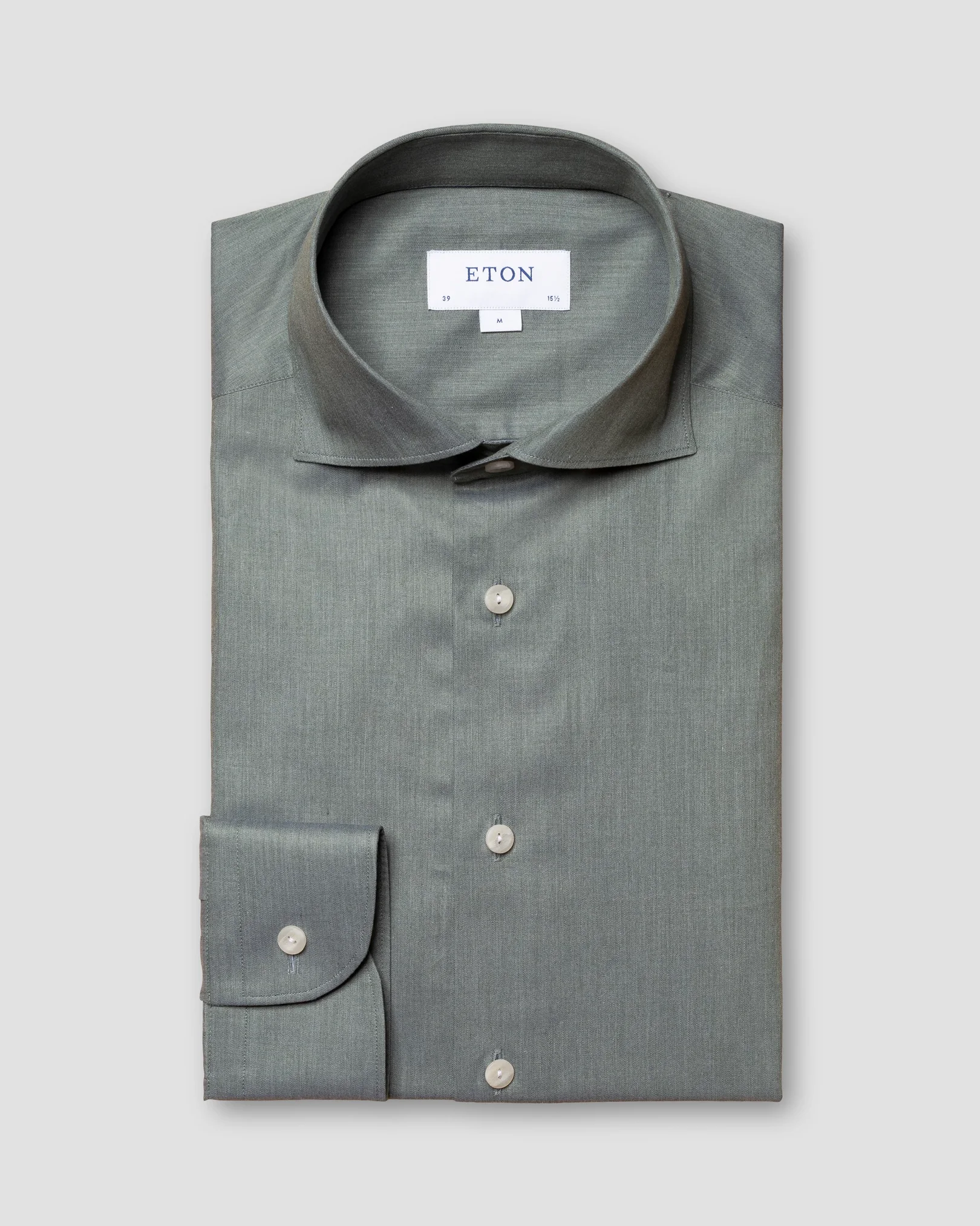 Eton - dark green lightweight melange