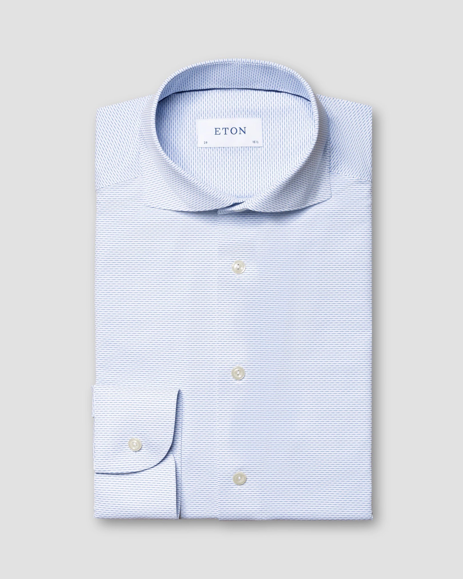 Eton - mid blue two way stretch