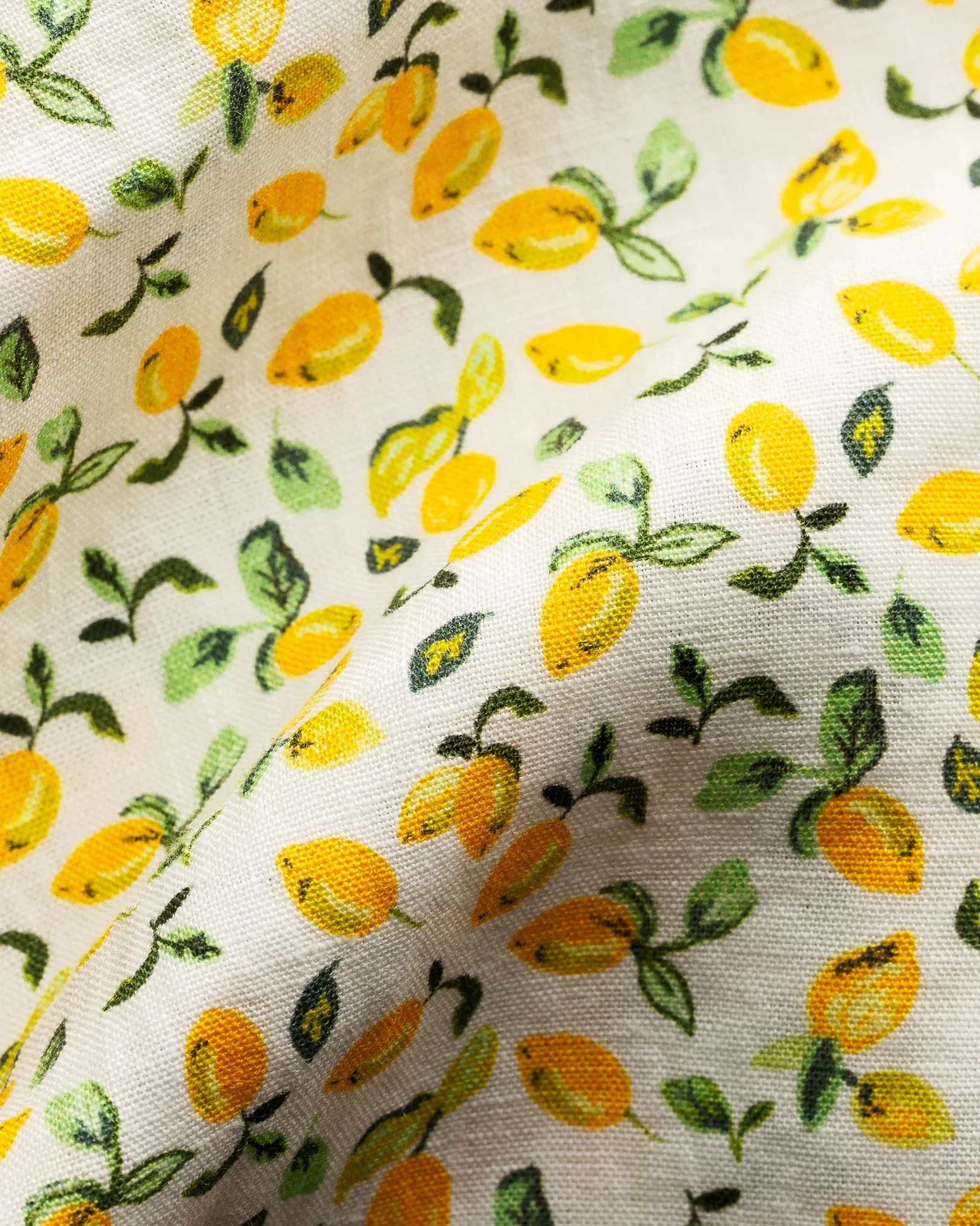 Eton - yellow linen
