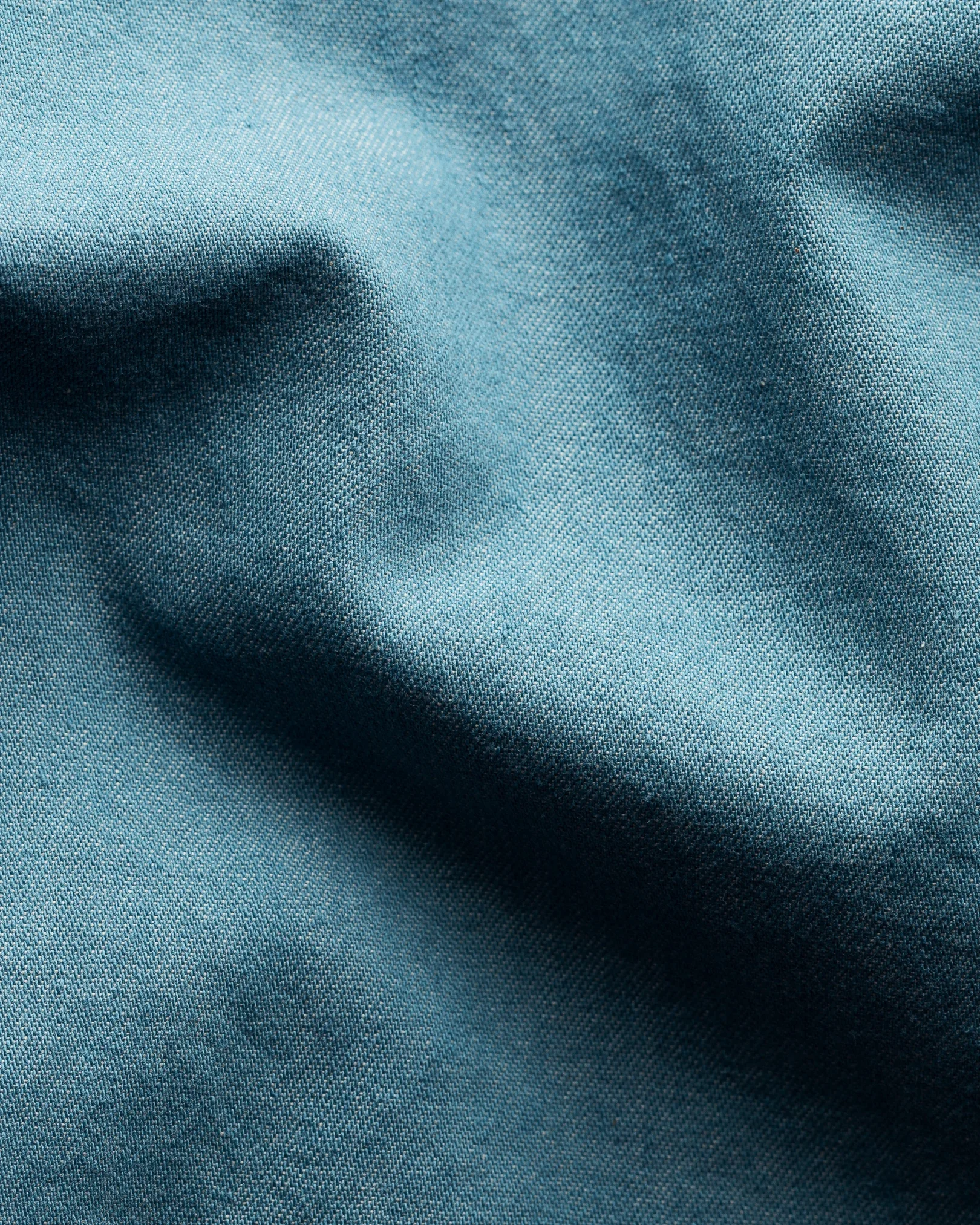 Eton - mid blue heavy twill