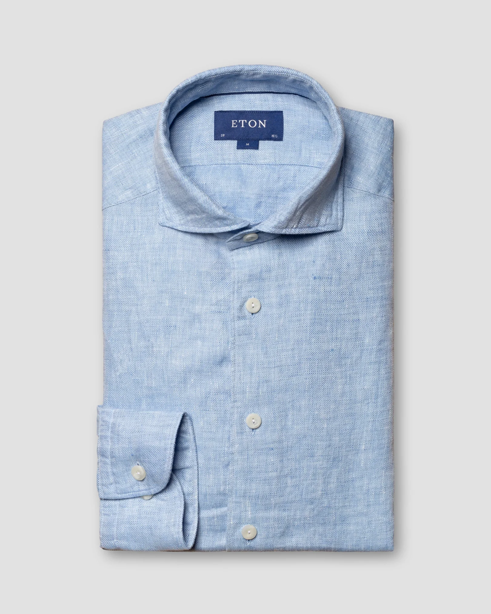 Eton - dark blue linen