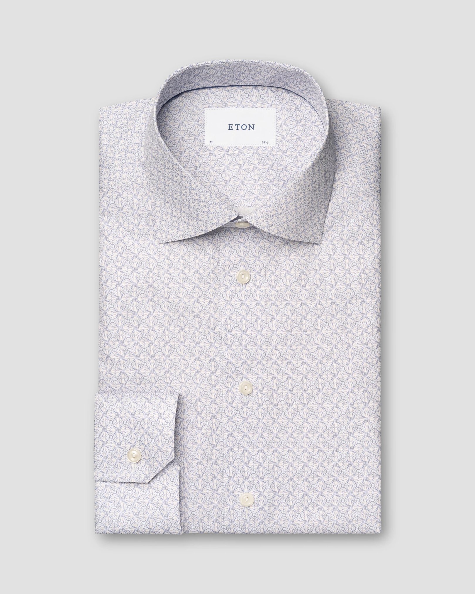 Eton - Geometric Signature Twill Shirt