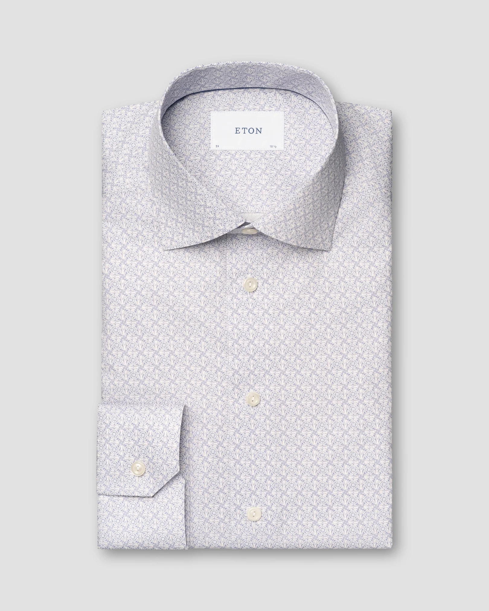 Eton - Geometric Signature Twill Shirt