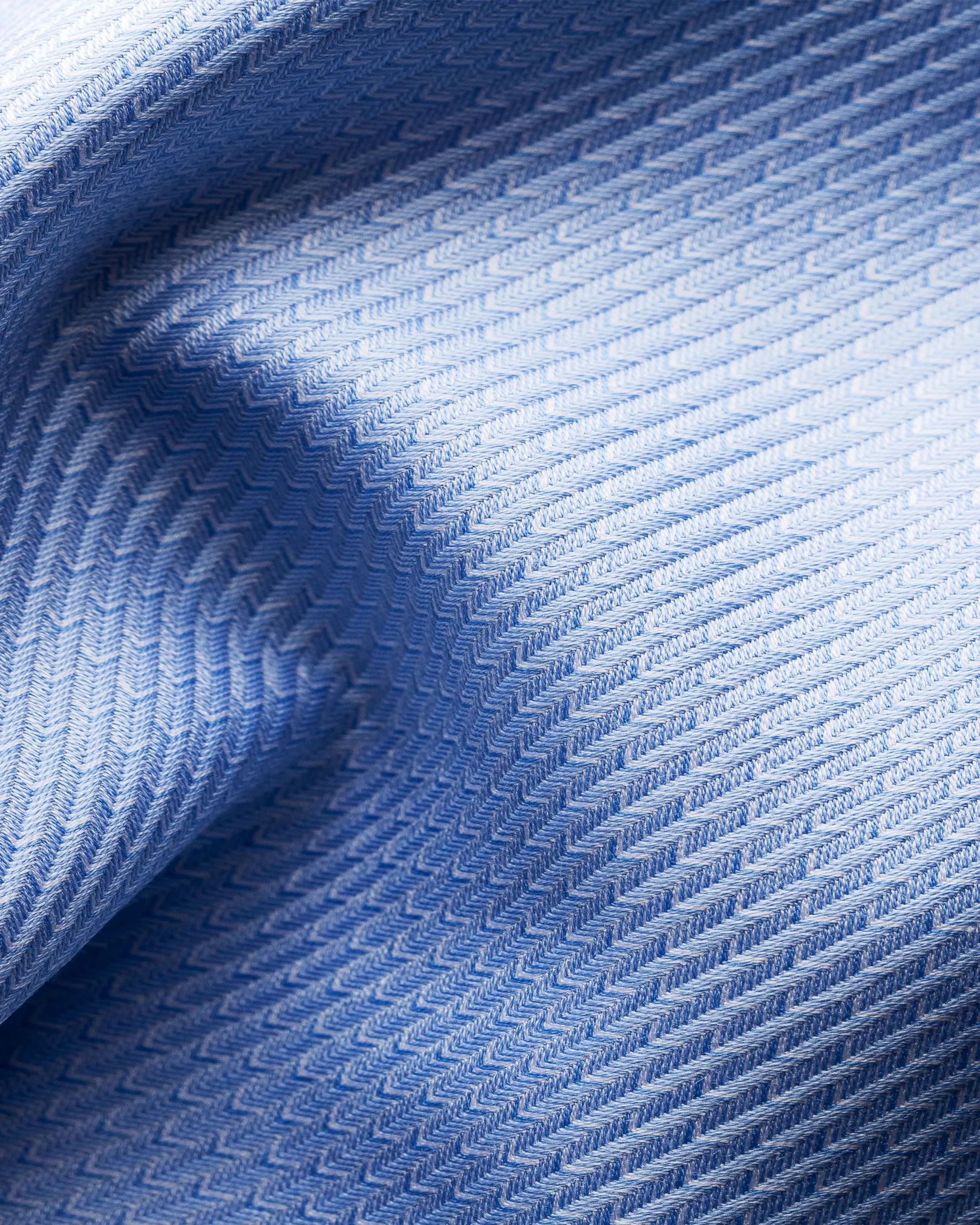 Eton - light blue micro check king twill shirt