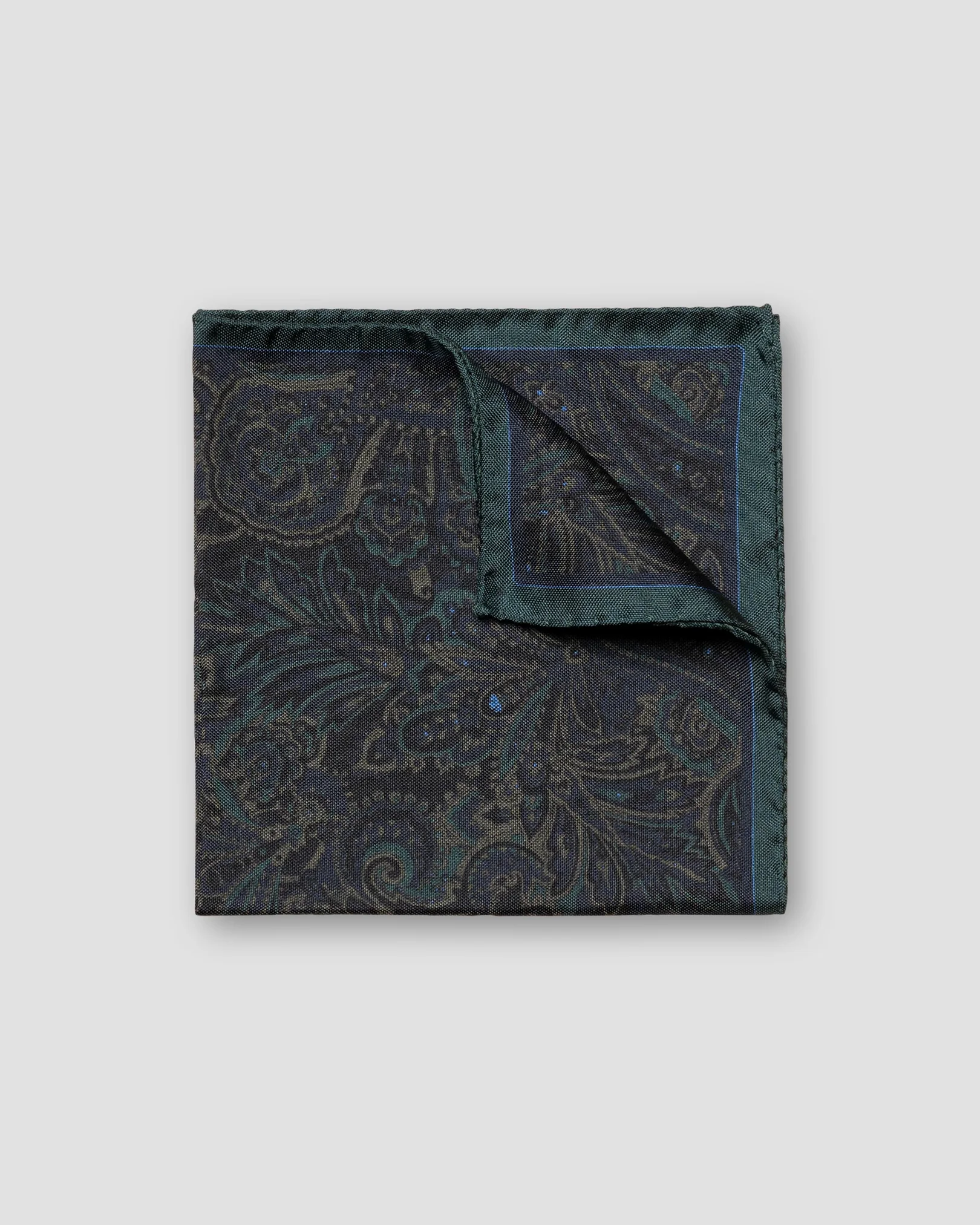 Eton - dark green accessories pocket squares