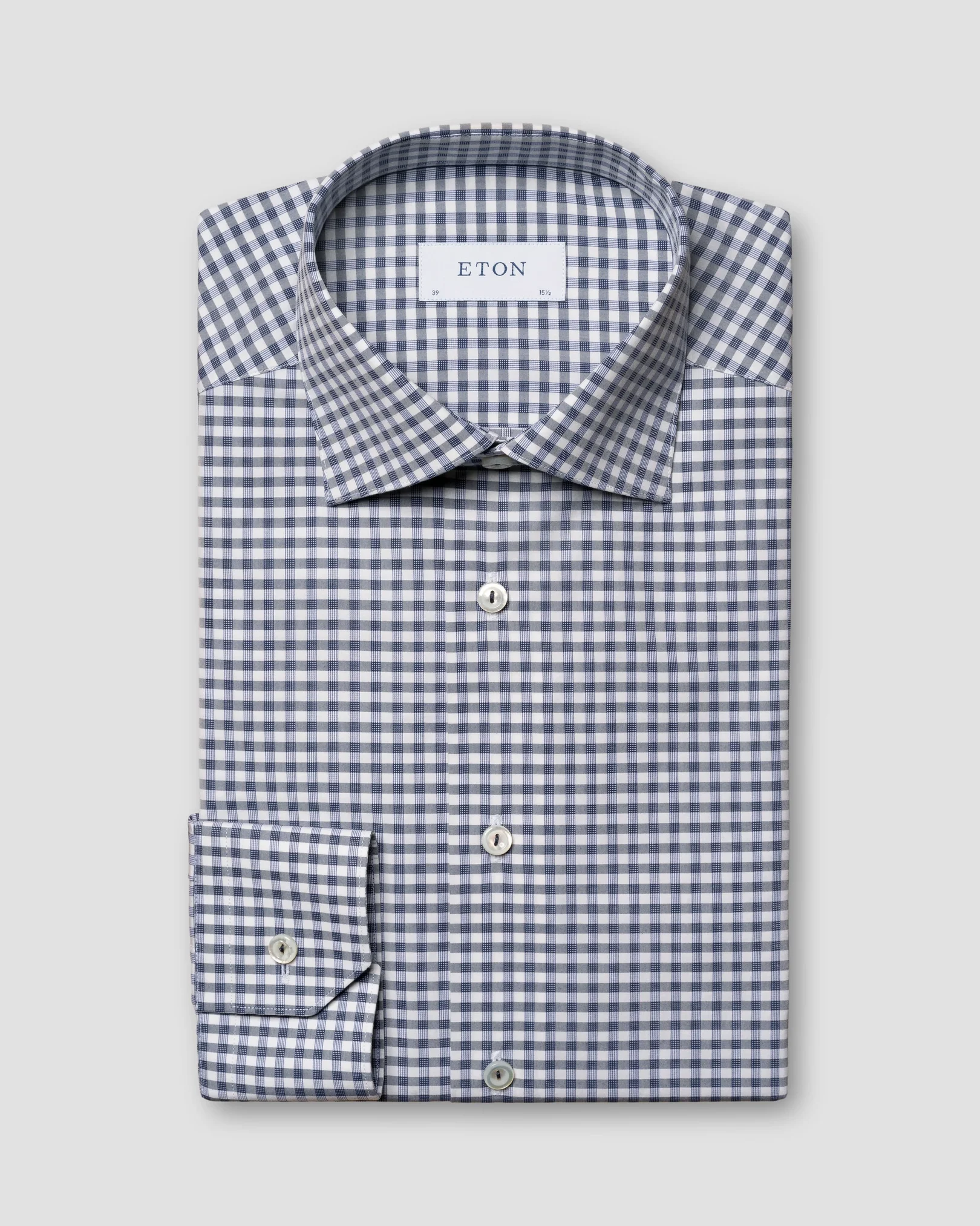 Eton - navy blue elevated piquet